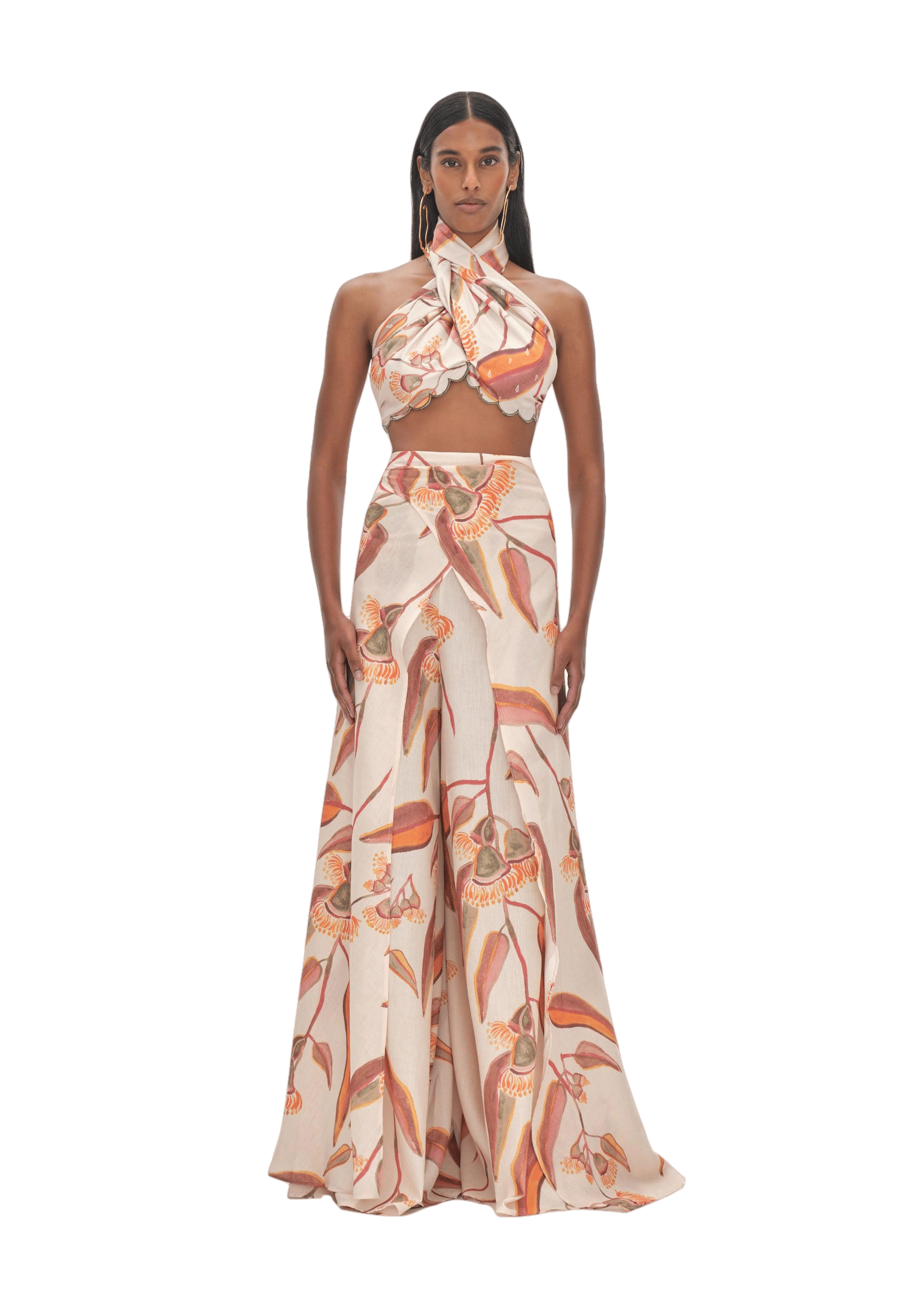 THEMA EUCALYPTUS PANTS made by Andrea Iyamah