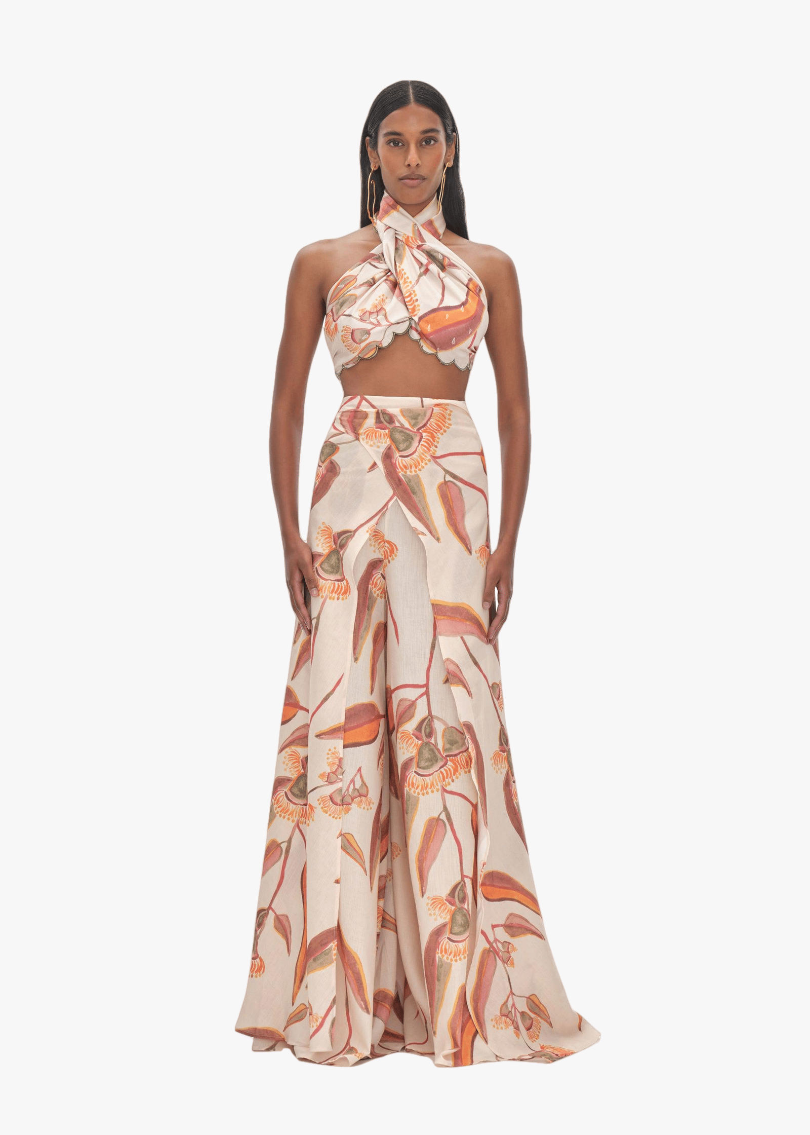 THEMA EUCALYPTUS PANTS made by Andrea Iyamah