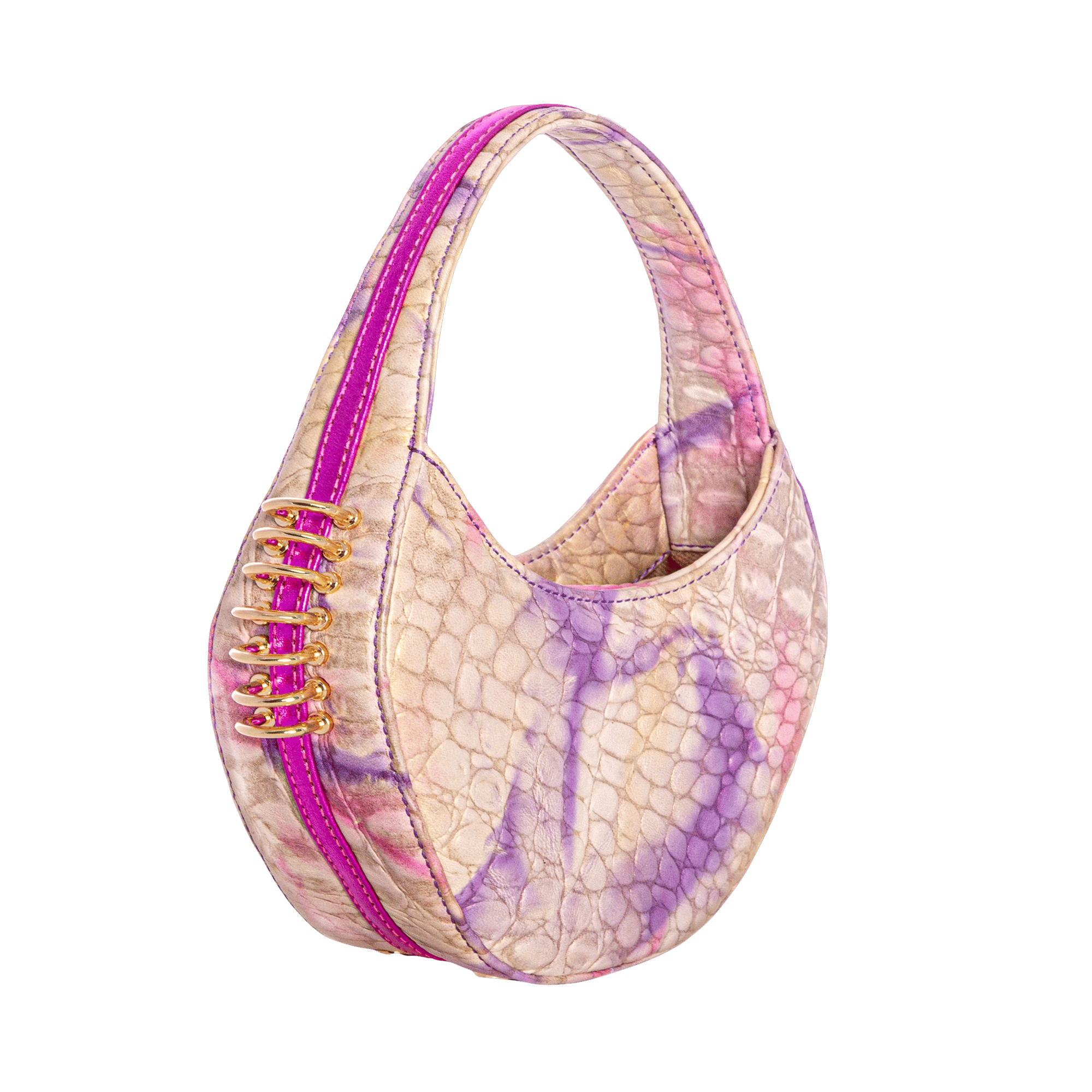 Jari'aa - Rose - Half Moon Bag made by ALIEL