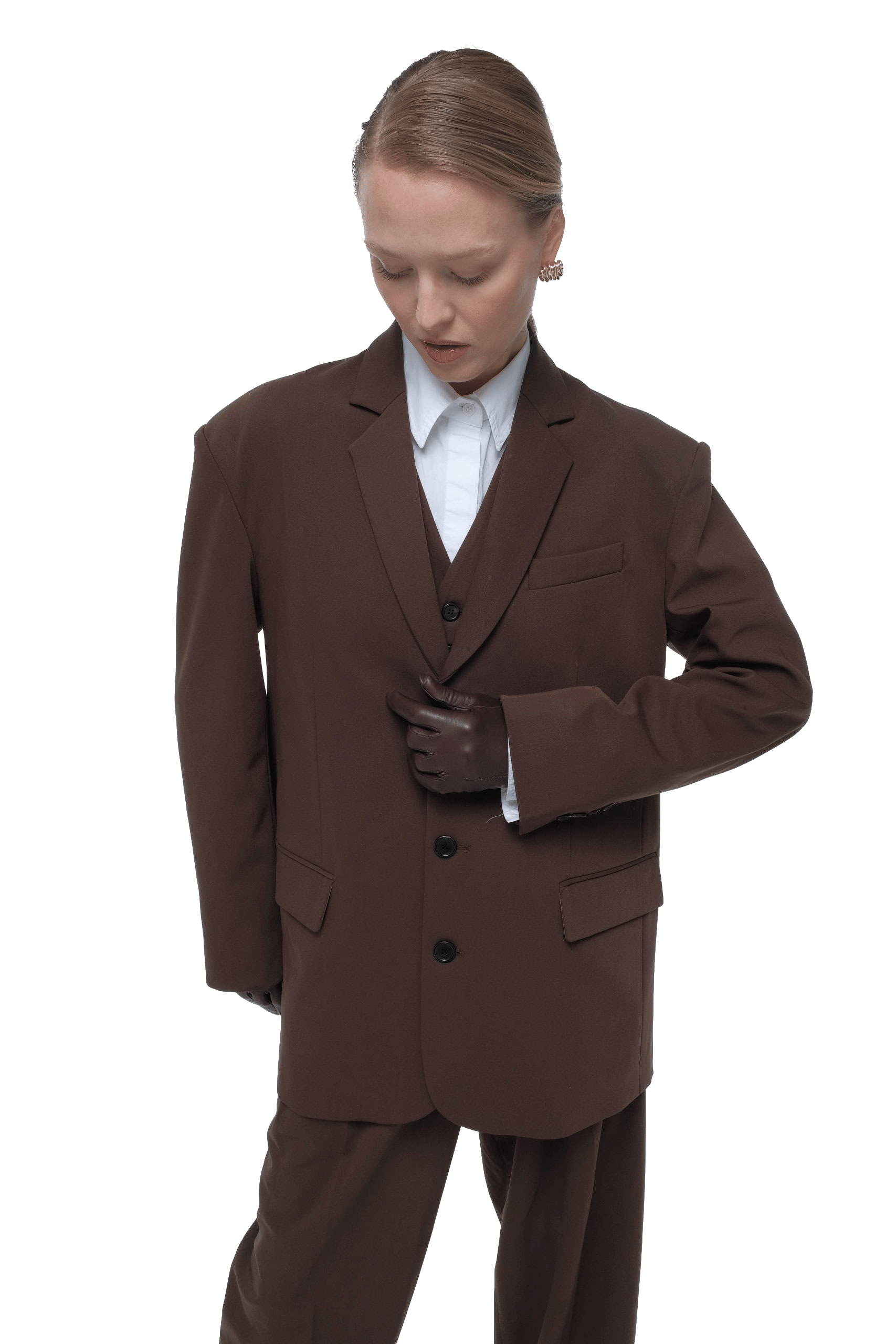 Oversized tailored suit blazer made by AFTERHOURS