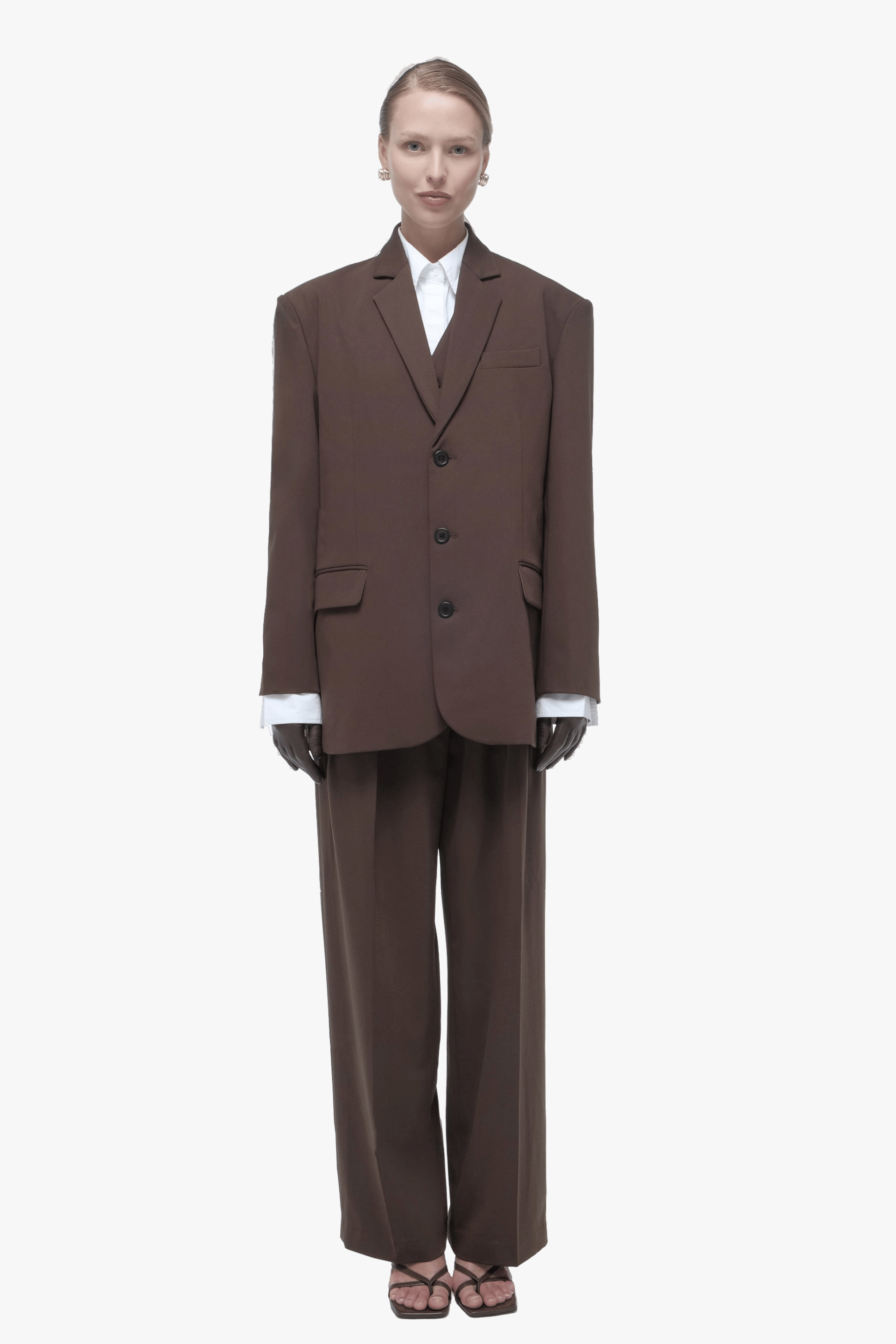 Oversized tailored suit blazer made by AFTERHOURS