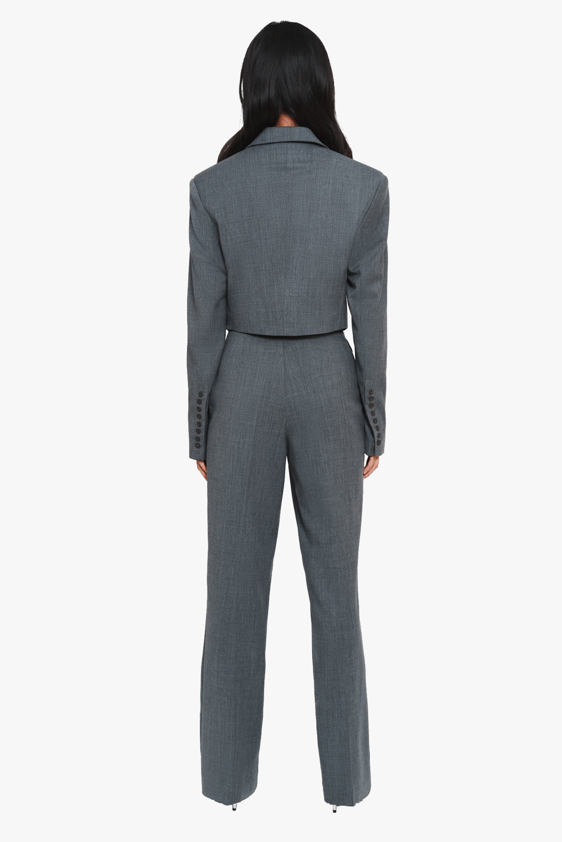 GRAY TROUSERS made by BENU Studio