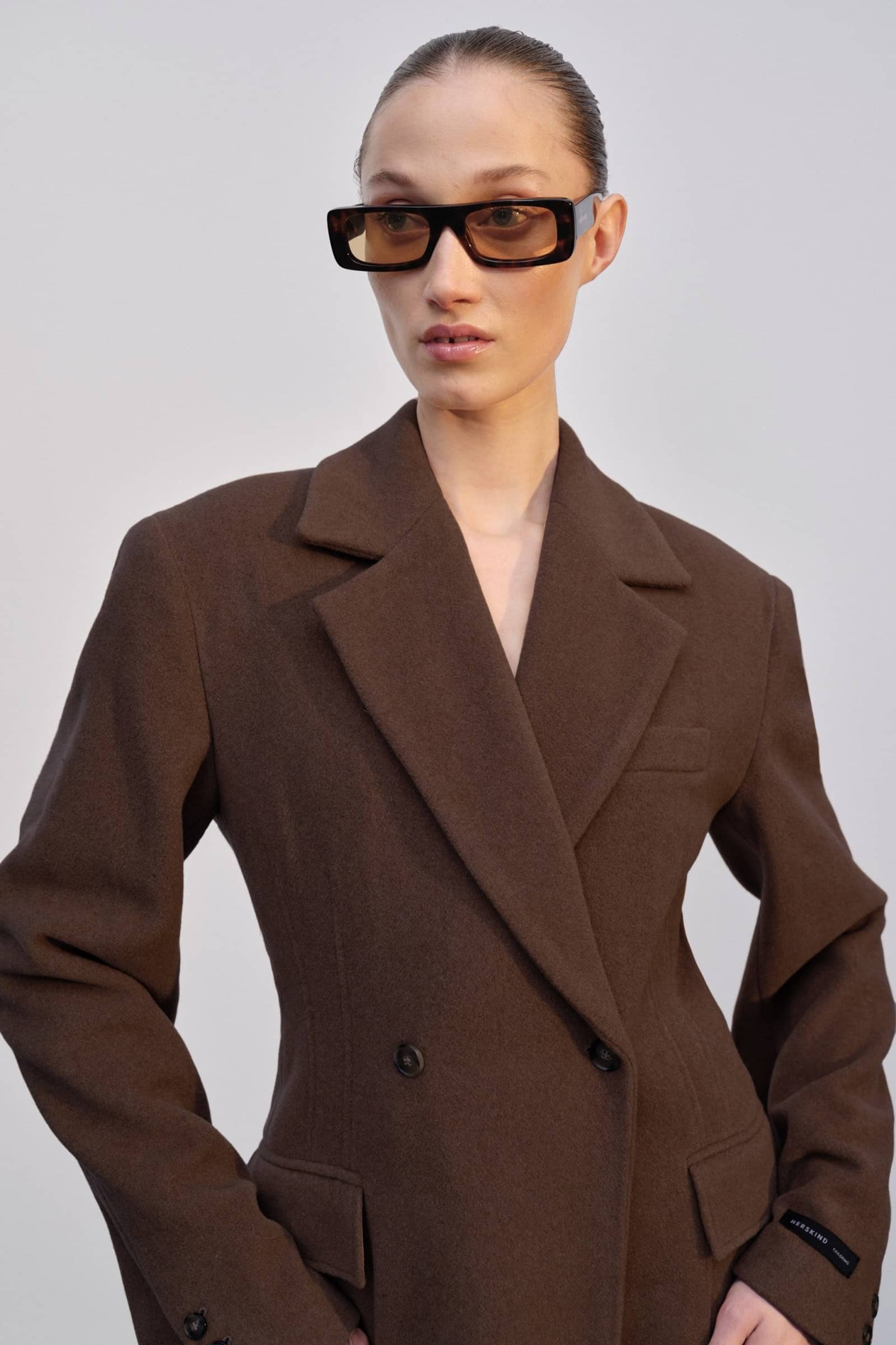 Ultra Coat - Brown made by HERSKIND