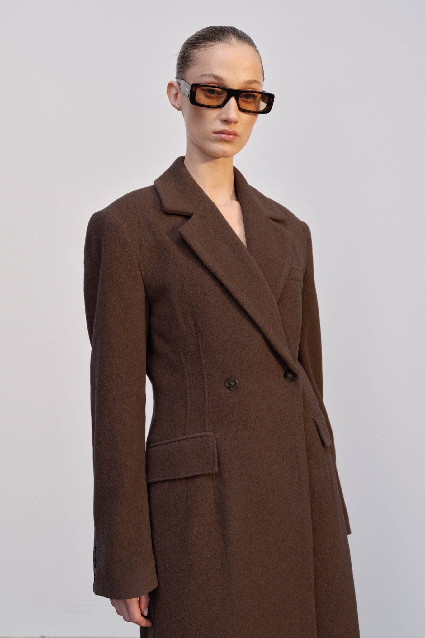 Ultra Coat - Brown made by HERSKIND