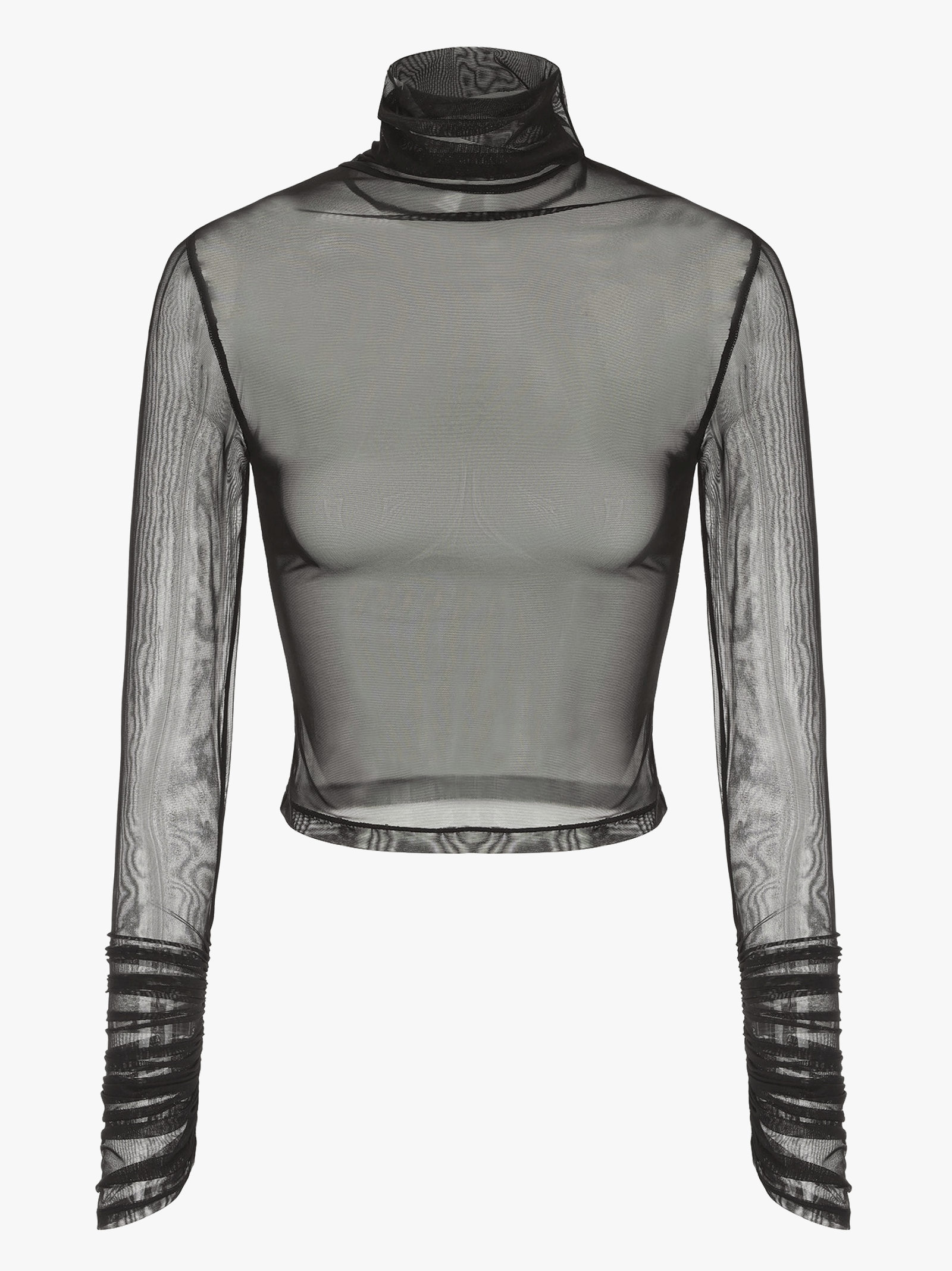 Gabrielle Mesh Top (Black) made by Nana Jacqueline