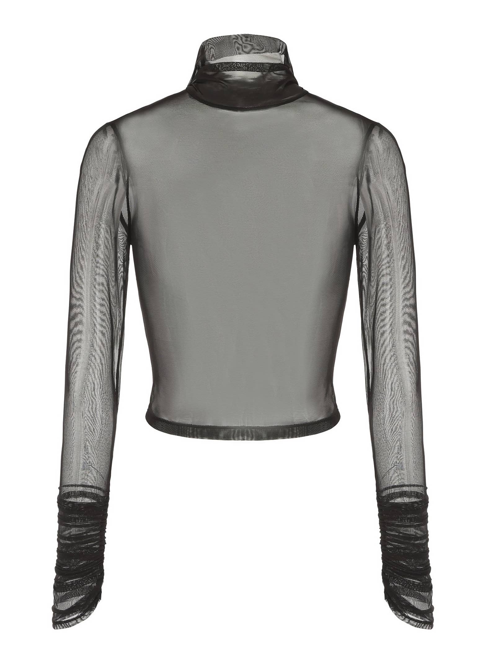 Gabrielle Mesh Top (Black) made by Nana Jacqueline