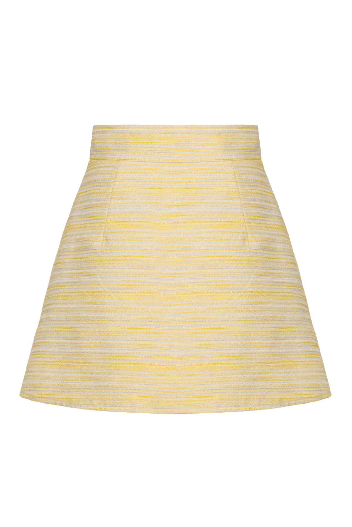 BUTTON EMBELLISHED MINI SKIRT made by KEBURIA