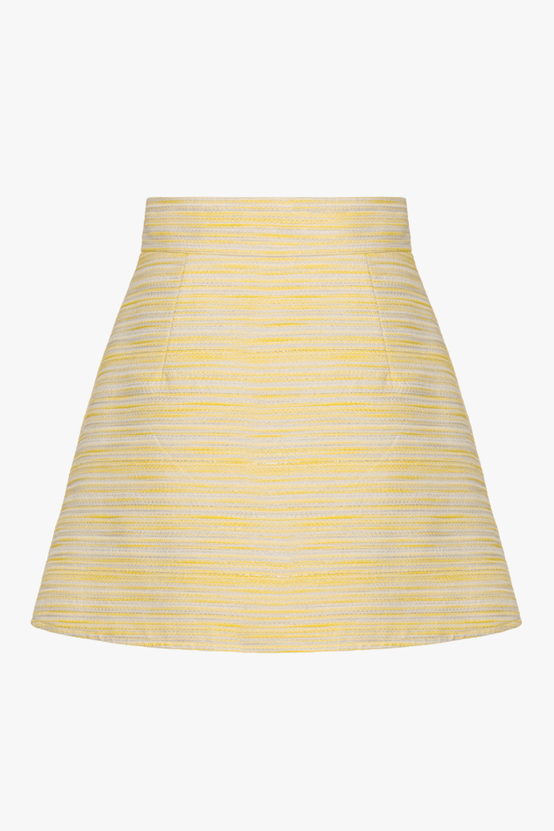 BUTTON EMBELLISHED MINI SKIRT made by KEBURIA