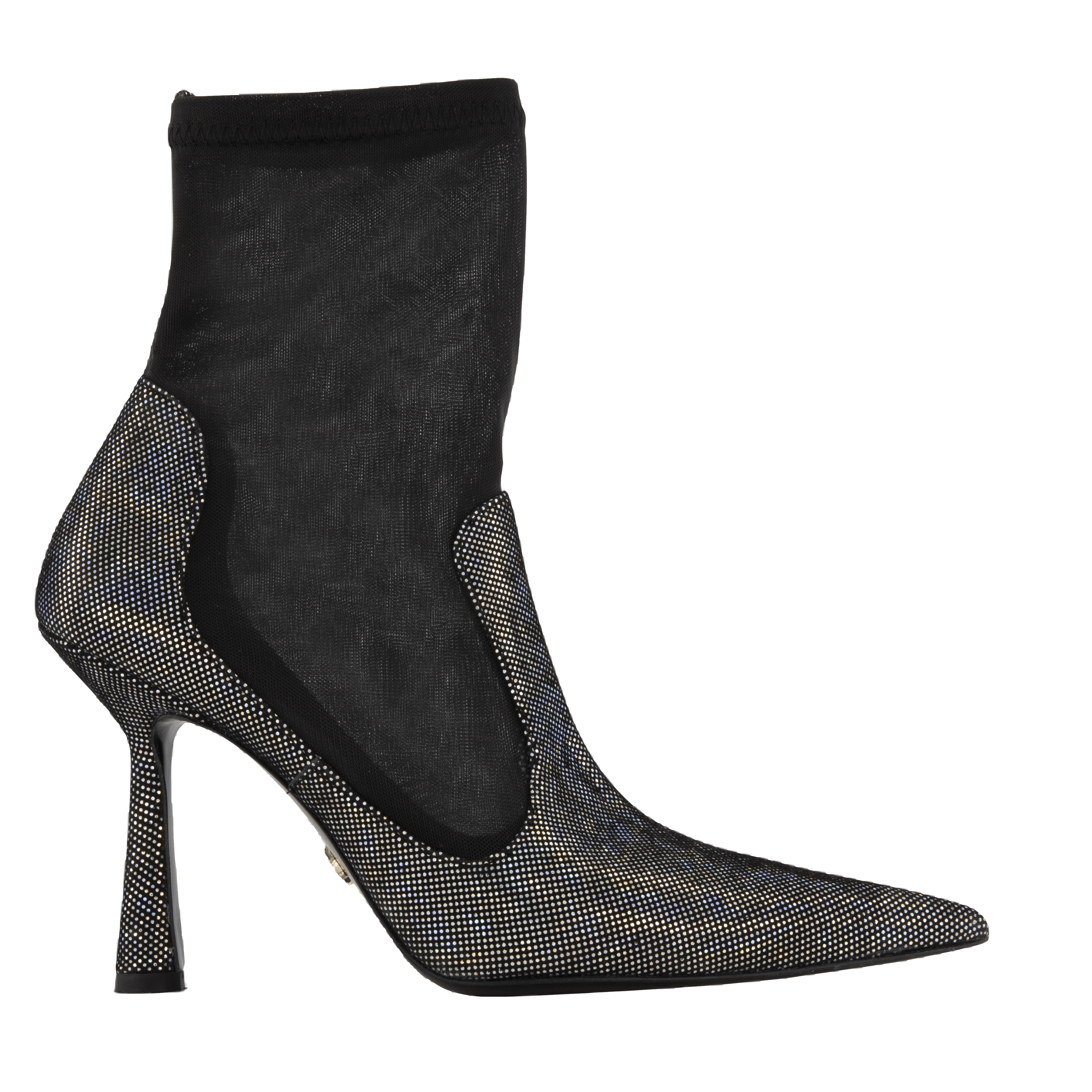 Anna Boot 95 Disco Suede Black in Black made by ATANA