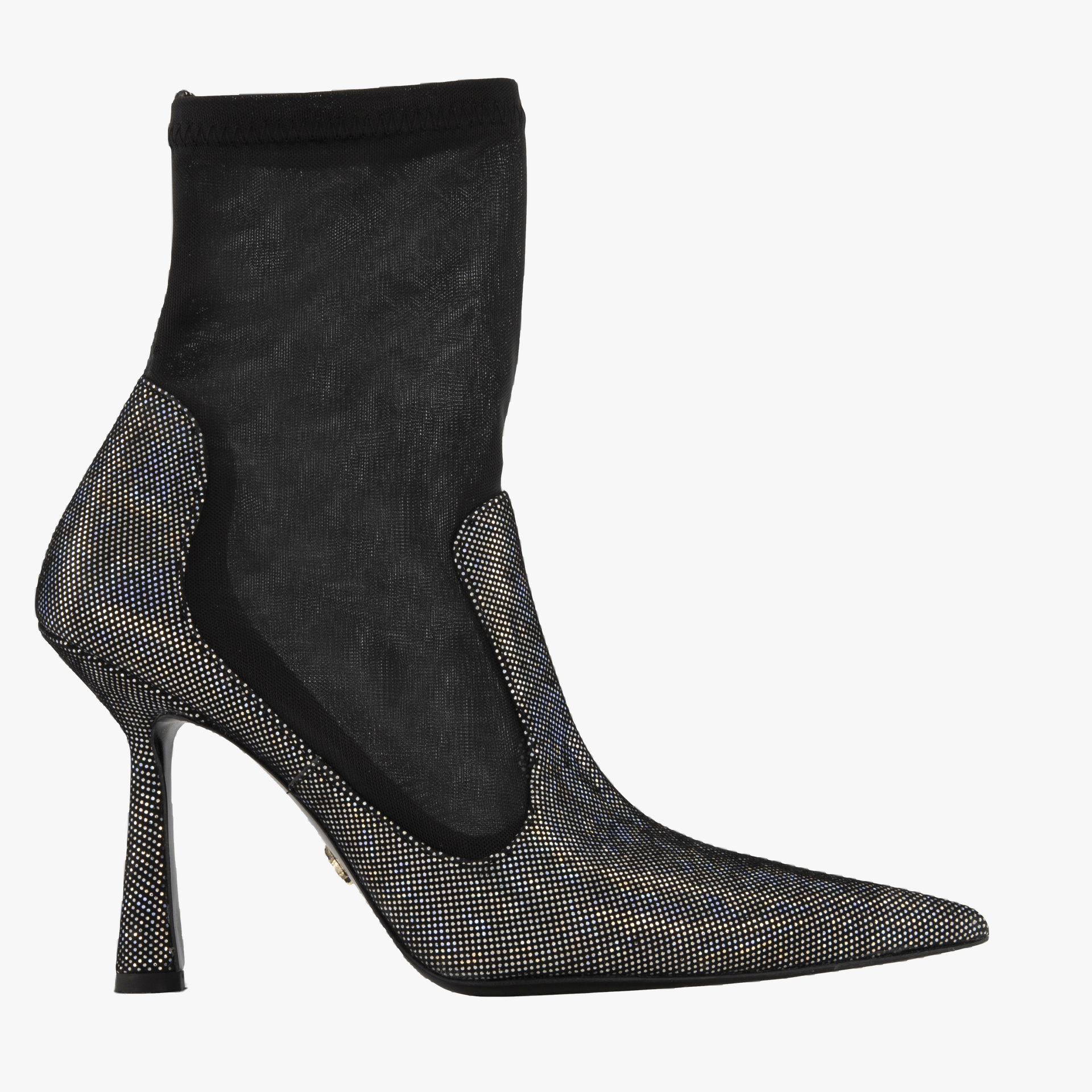 Anna Boot 95 Disco Suede Black in Black made by ATANA