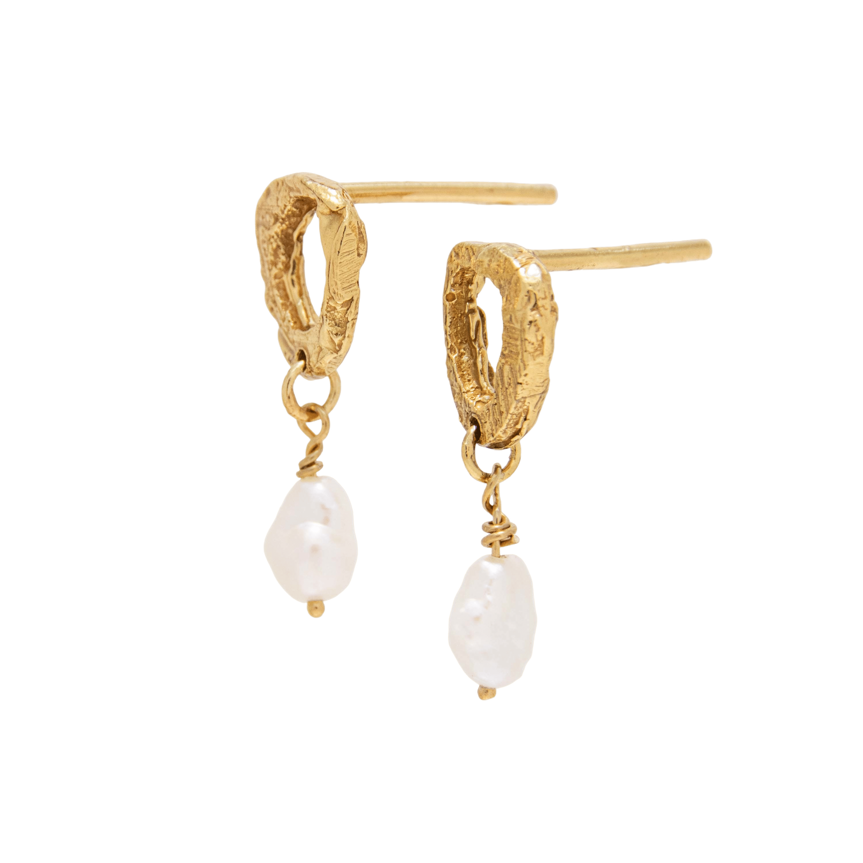 Dio Aurum Earrings made by Loveness Lee