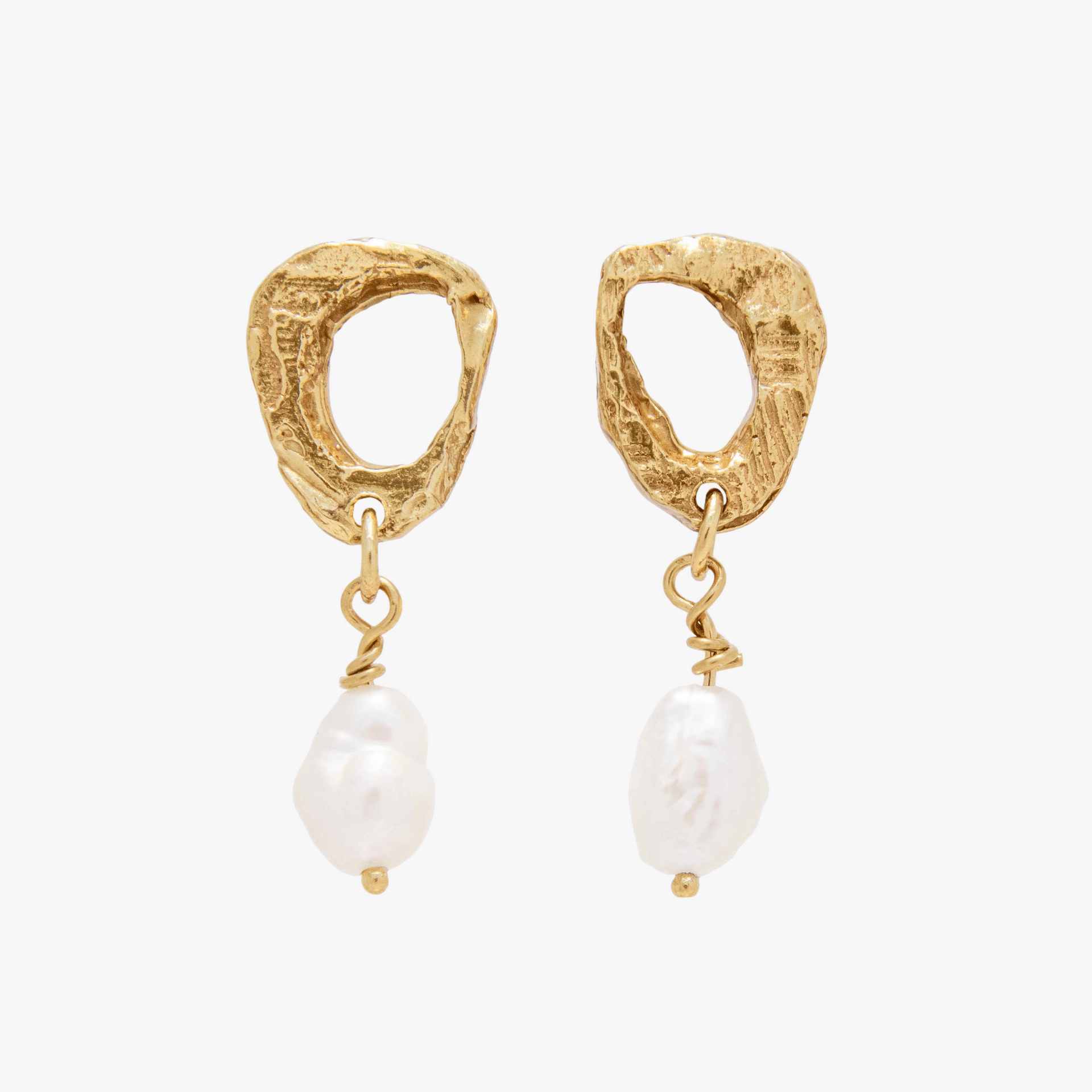 Dio Aurum Earrings made by Loveness Lee