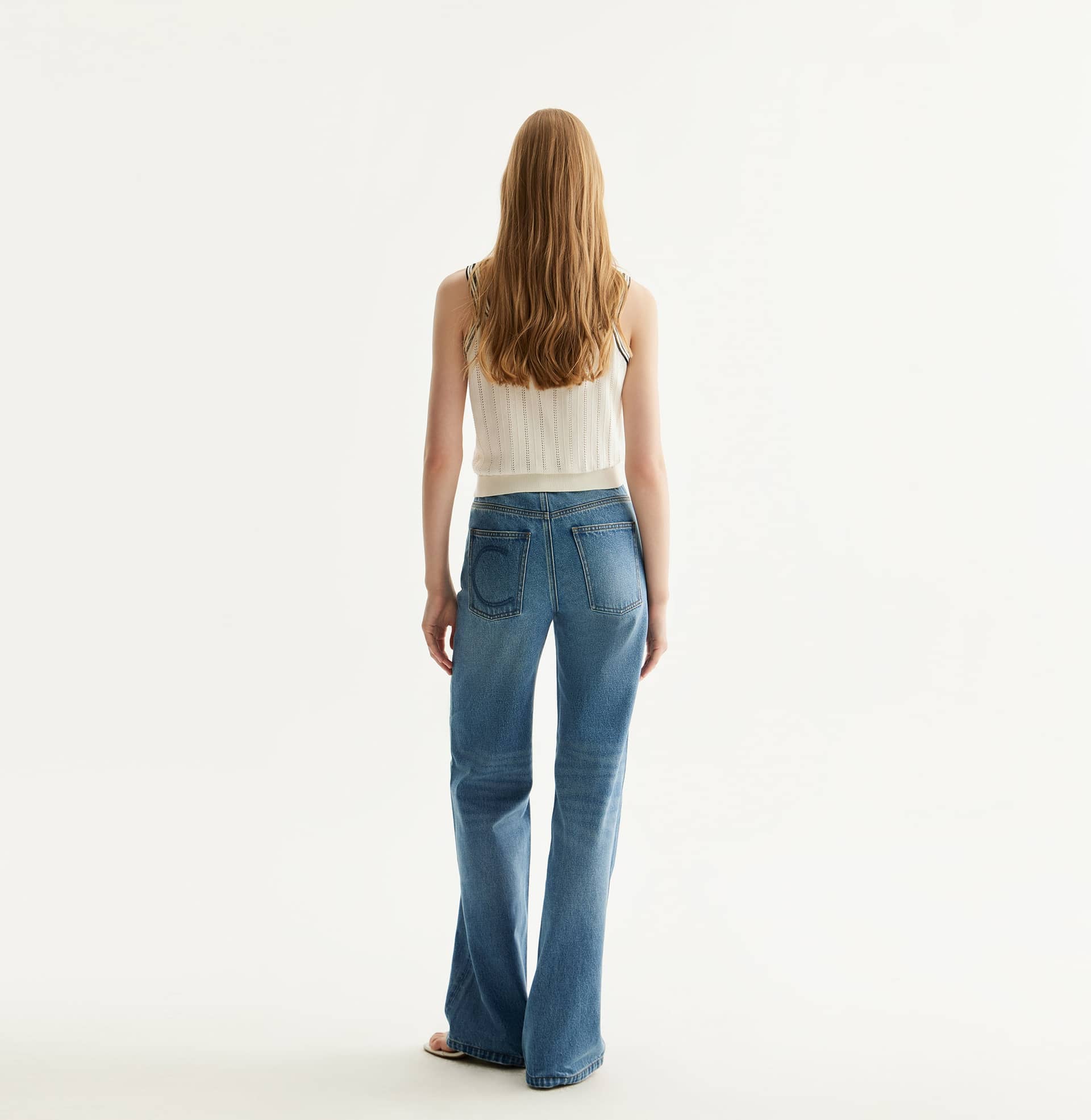 COLORBLOCKED TANK TOP made by CRUSH Collection