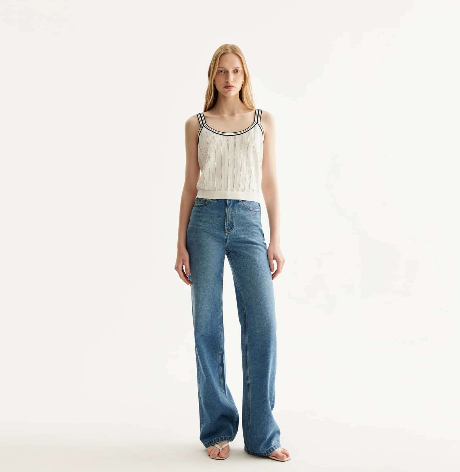 COLORBLOCKED TANK TOP made by CRUSH Collection