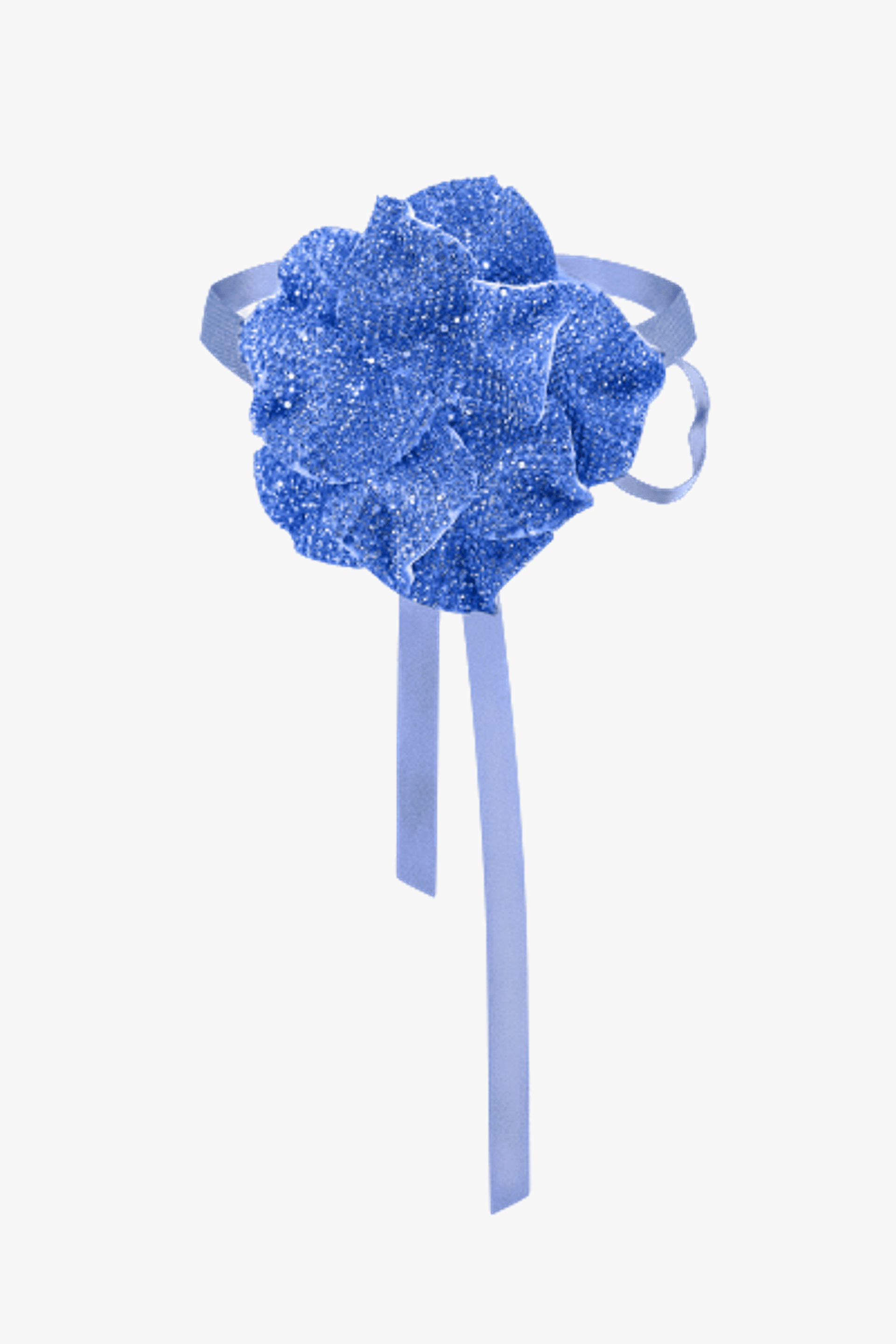 CRYSTAL FLOWER CHOKER made by NUÉ