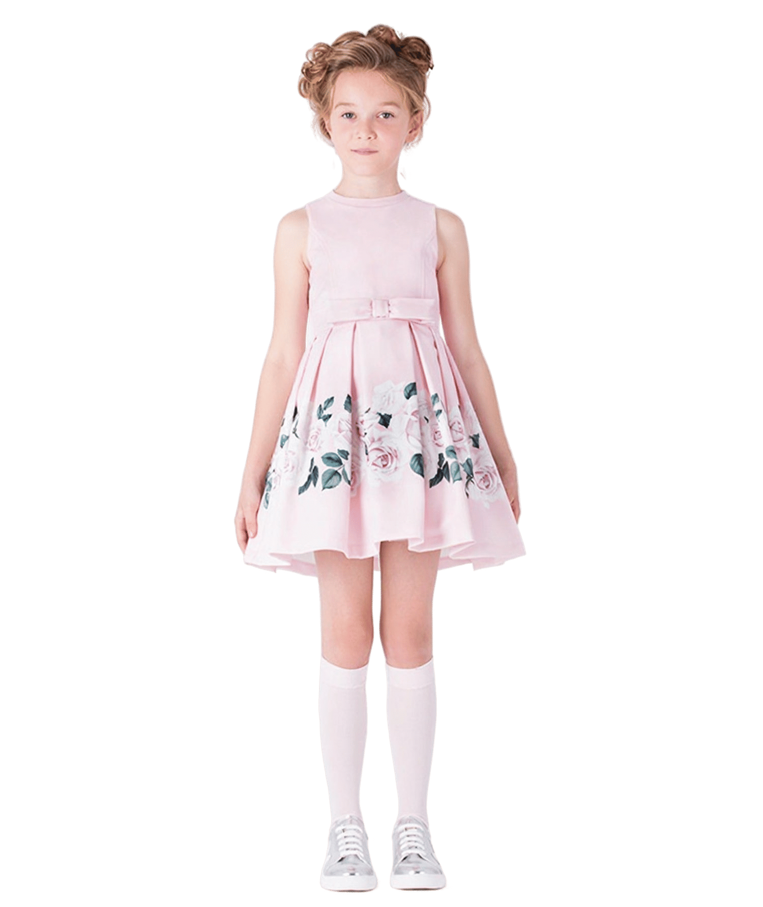 Floral Palermo Girls Dress made by Mama Luma
