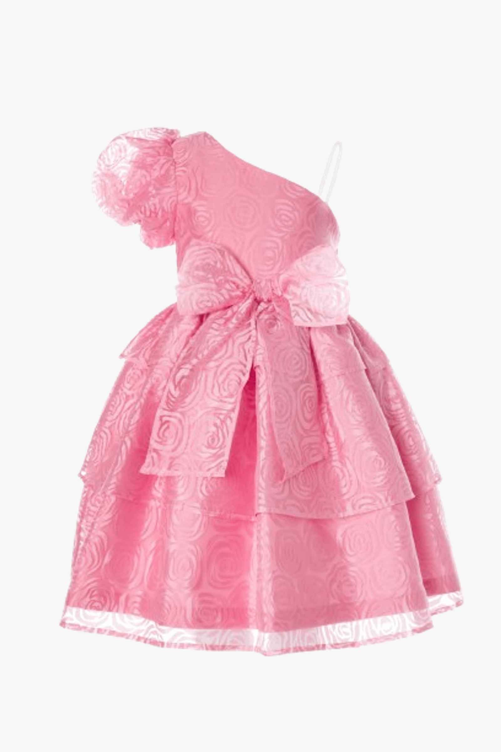 Exquisite One-Shoulder Dress made by Mama Luma