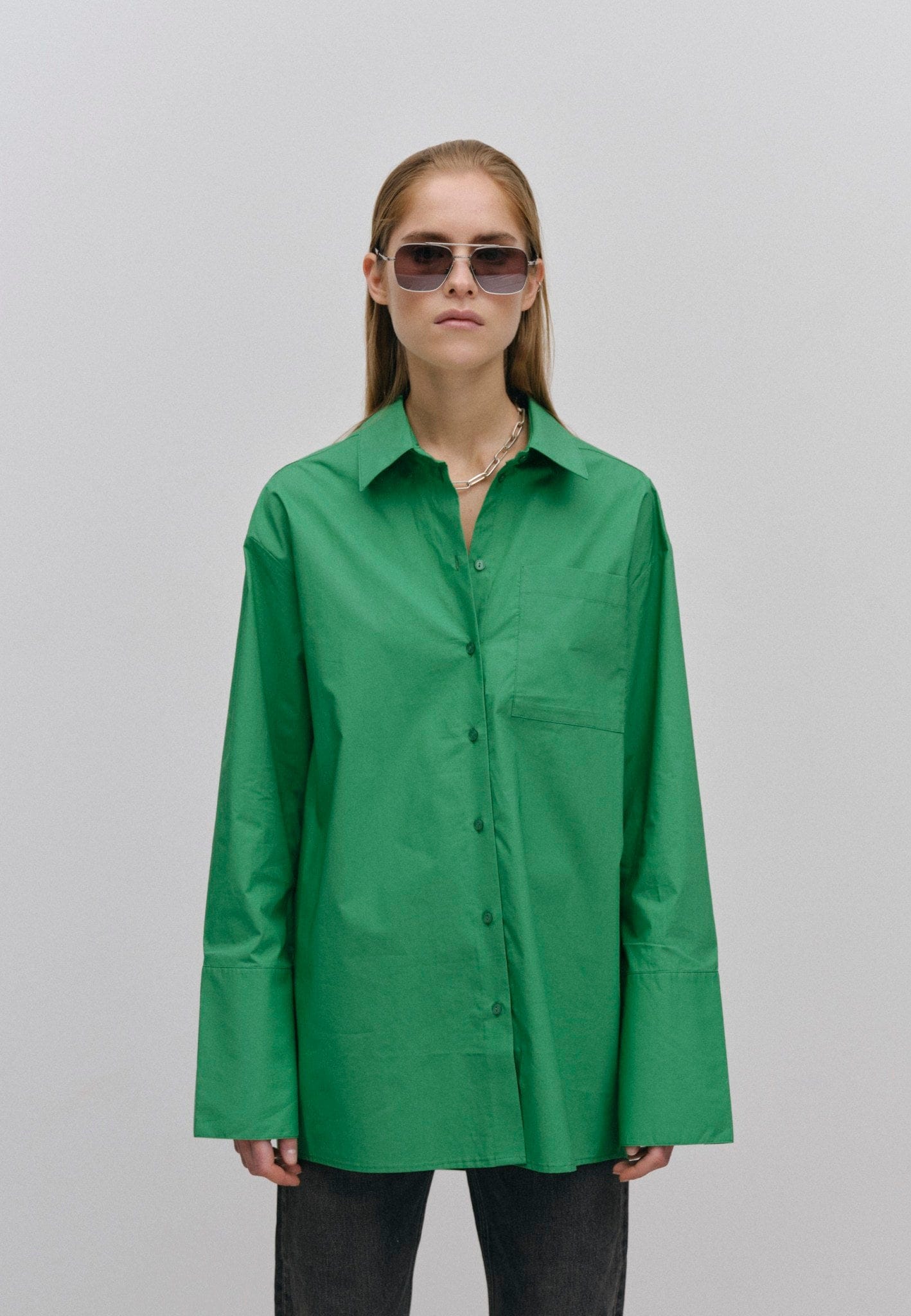 Henrich Shirt - Green made by HERSKIND