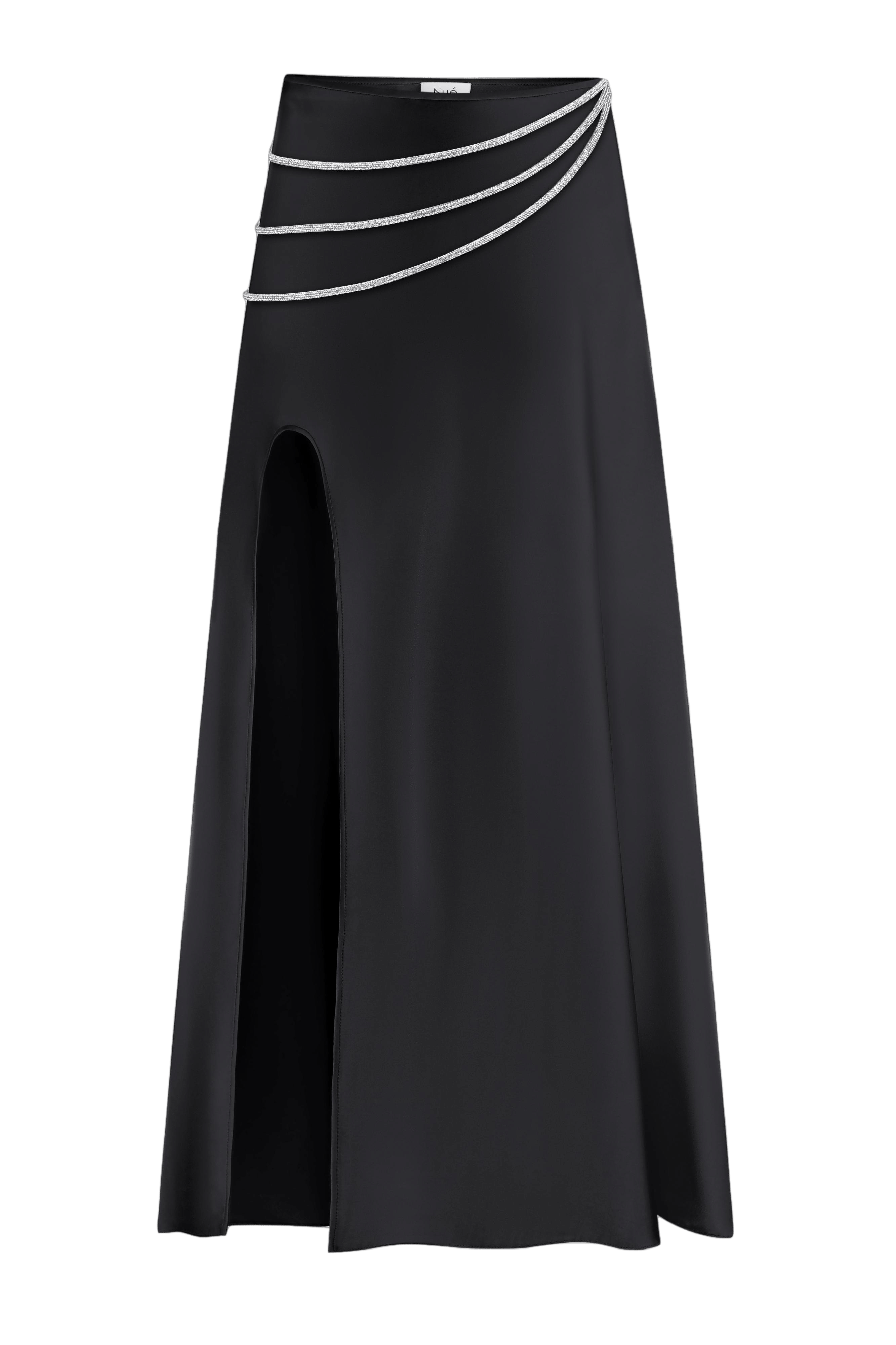 Laetitia silk skirt made by NUÉ