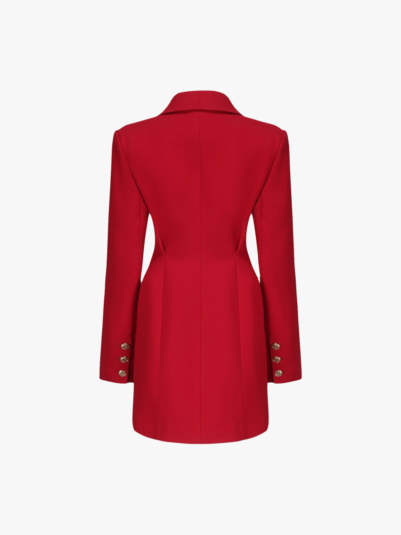 Sasha Suit Jacket (Red) made by Nana Jacqueline