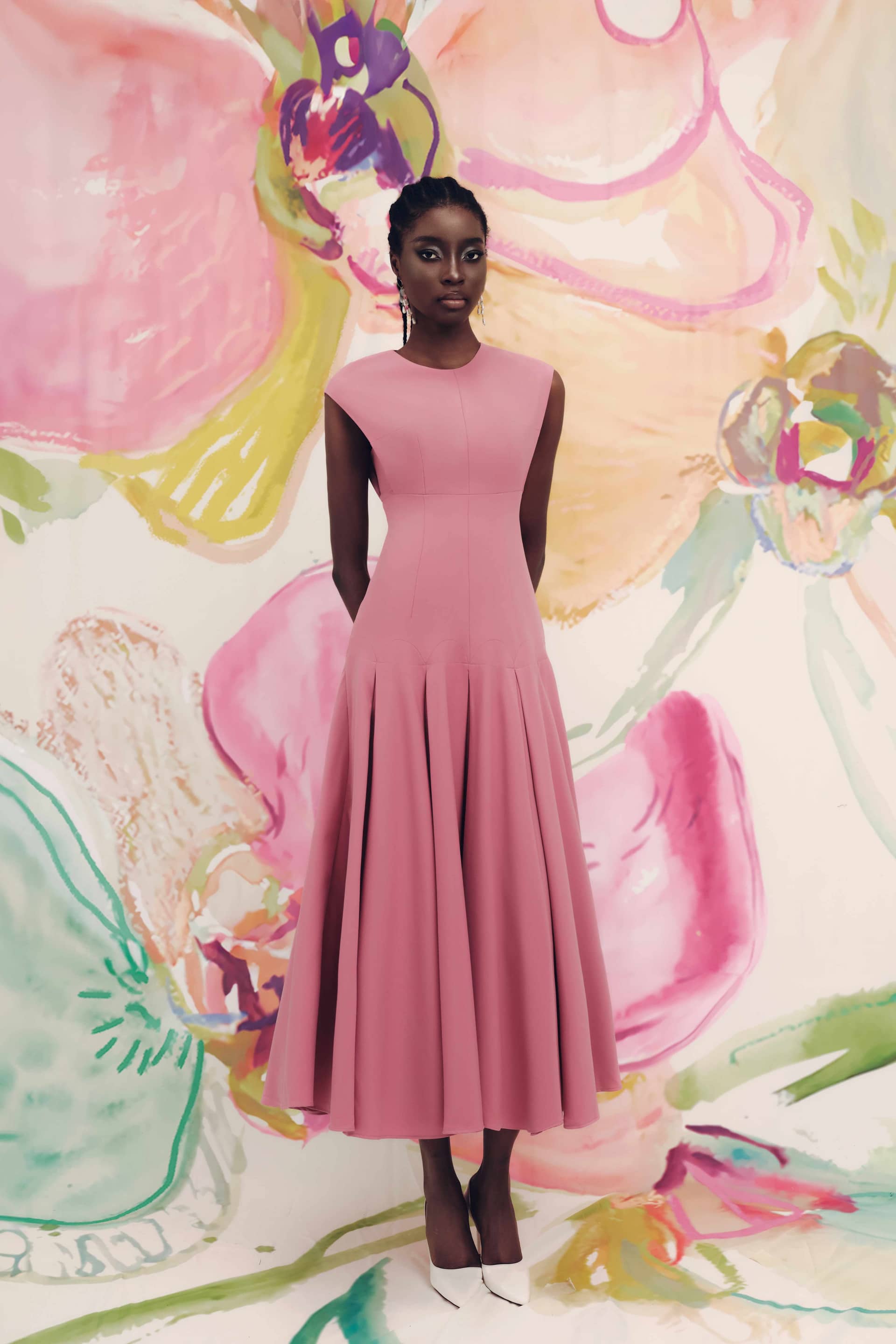 Olivia Maxi Dress made by JUSTIN TONG