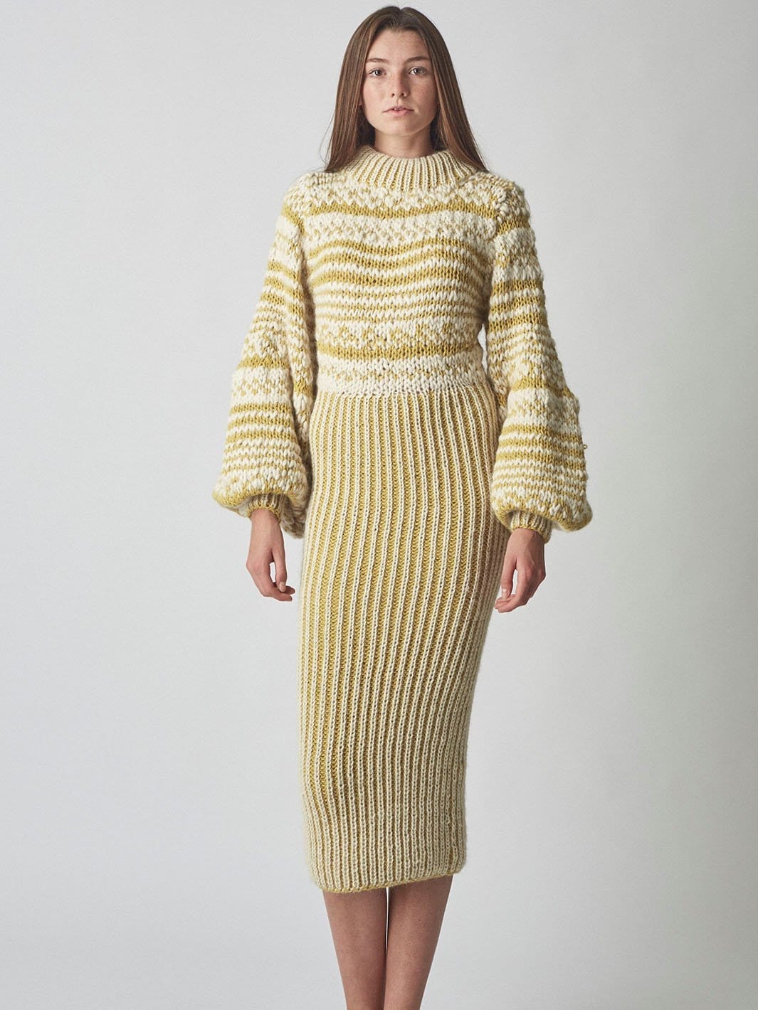 OCAINA dress in Yellow made by AYNI