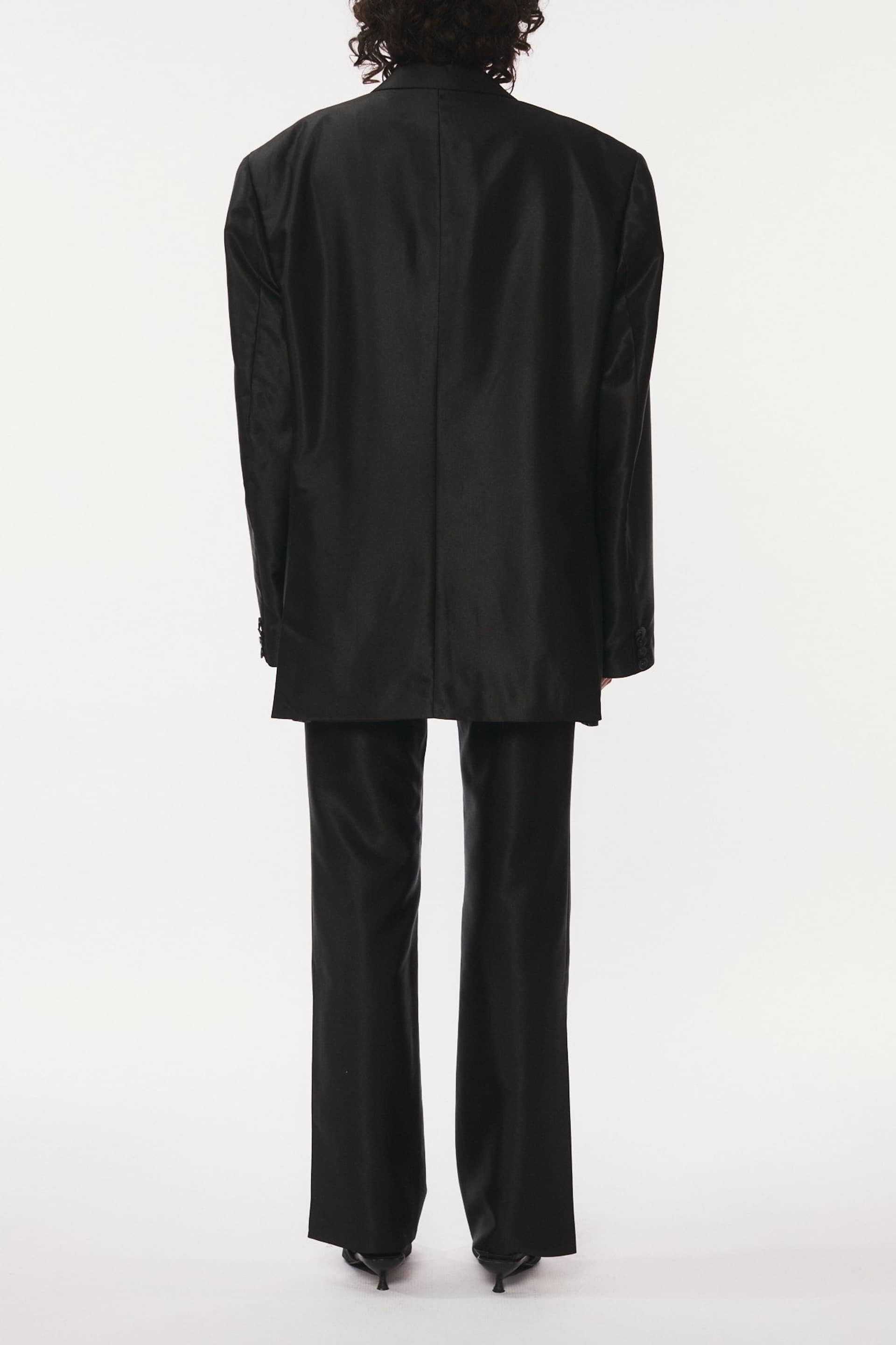 Blazer Embroidery - Shiny Black made by Gemme Collective