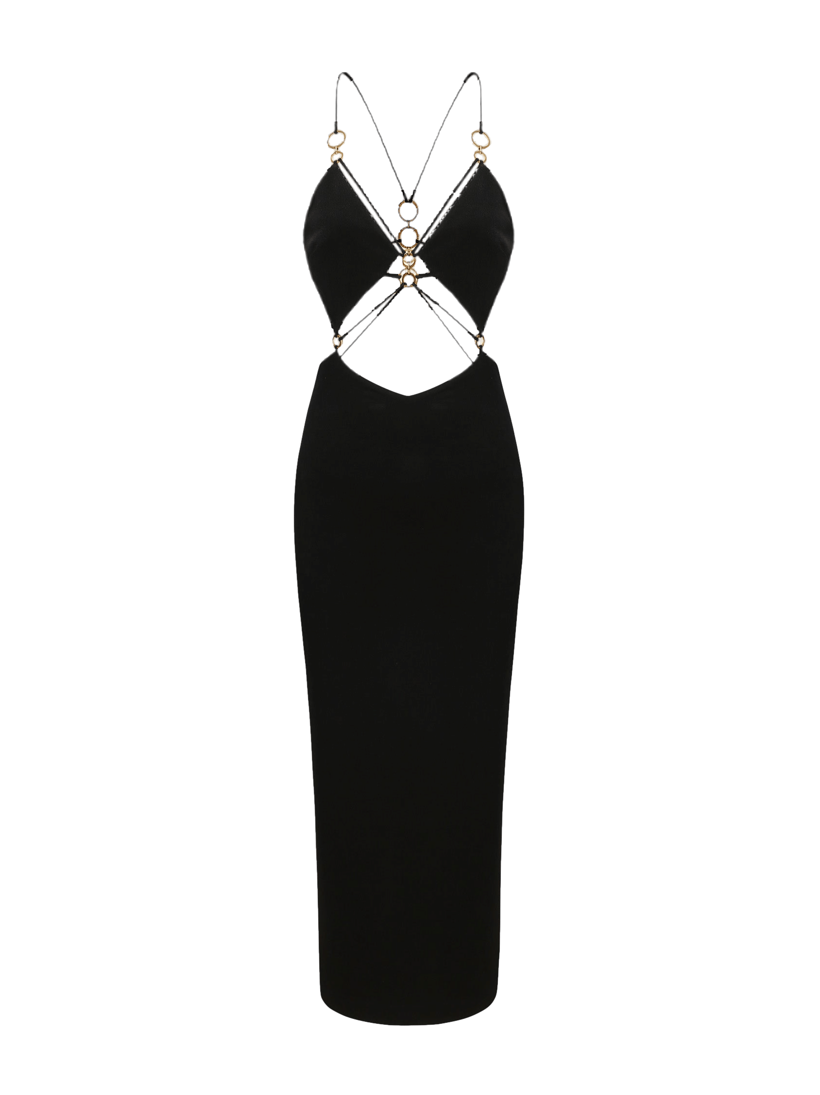 Chiara Dress (Black) in Black made by Nana Jacqueline