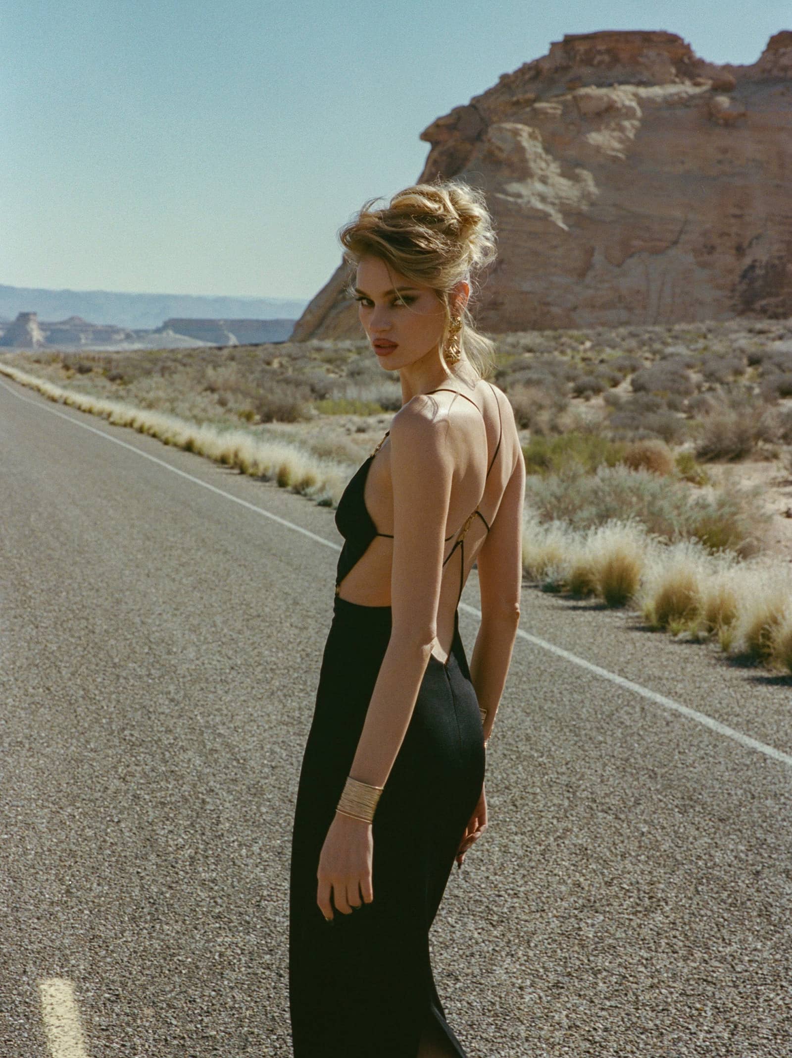 Chiara Dress (Black) in Black made by Nana Jacqueline