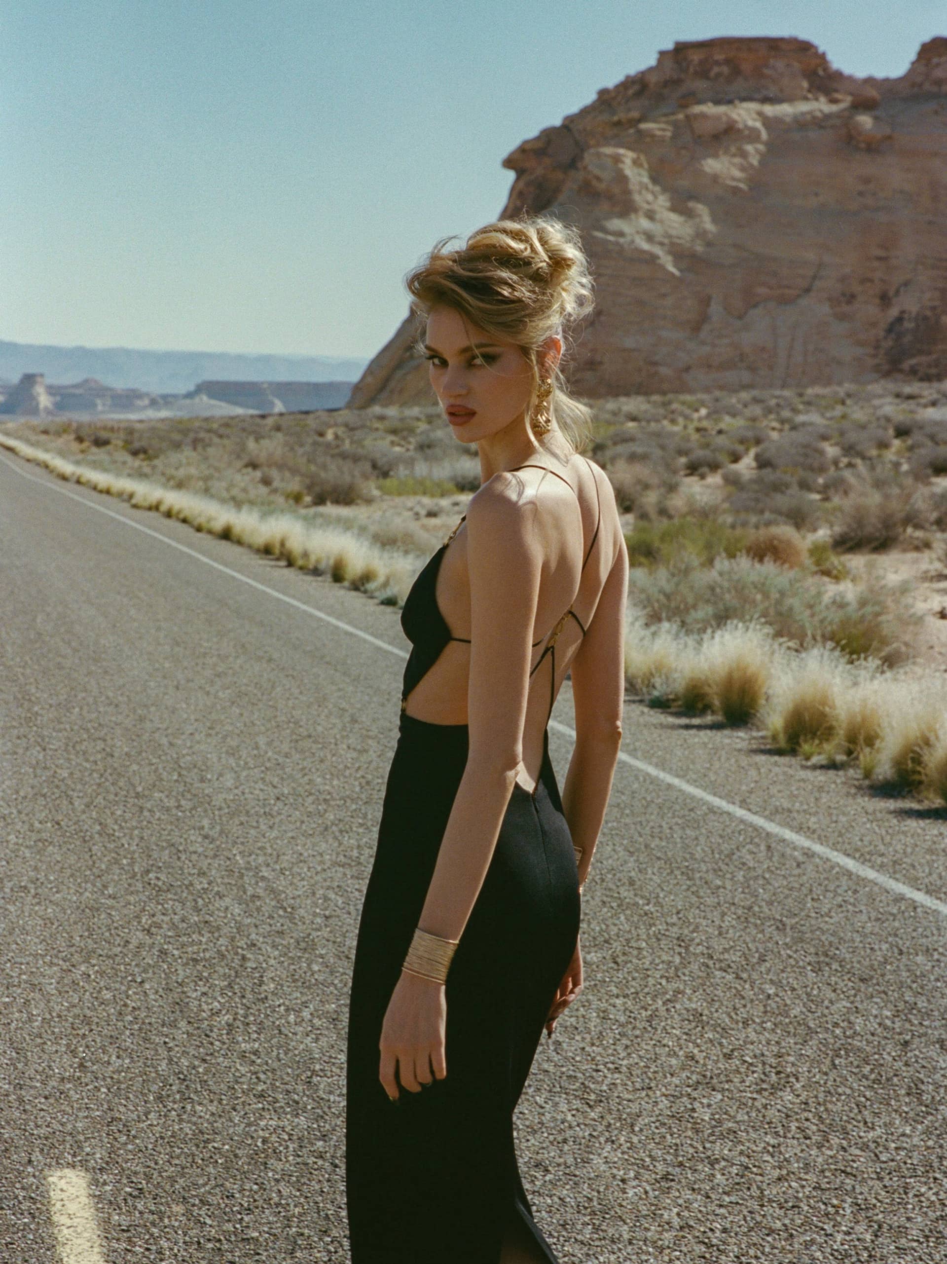 Chiara Dress (Black) in Black made by Nana Jacqueline