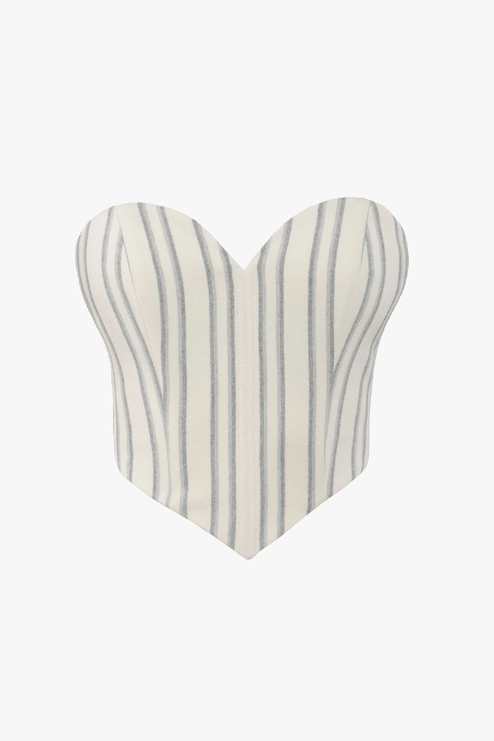 merino corset in Beige made by Vestiaire d'un Oiseau Libre