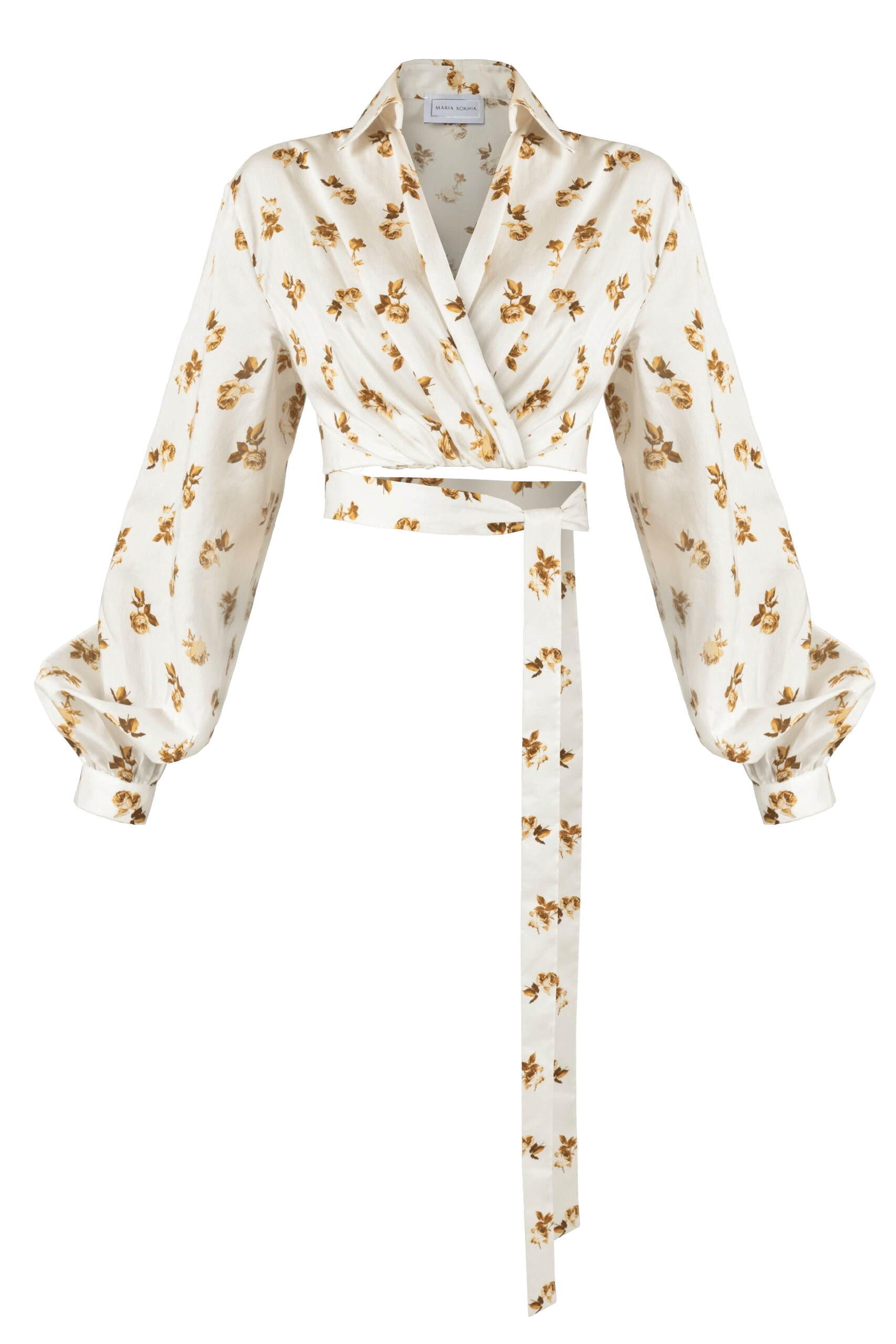 Floral shirt made by Maria Kokhia