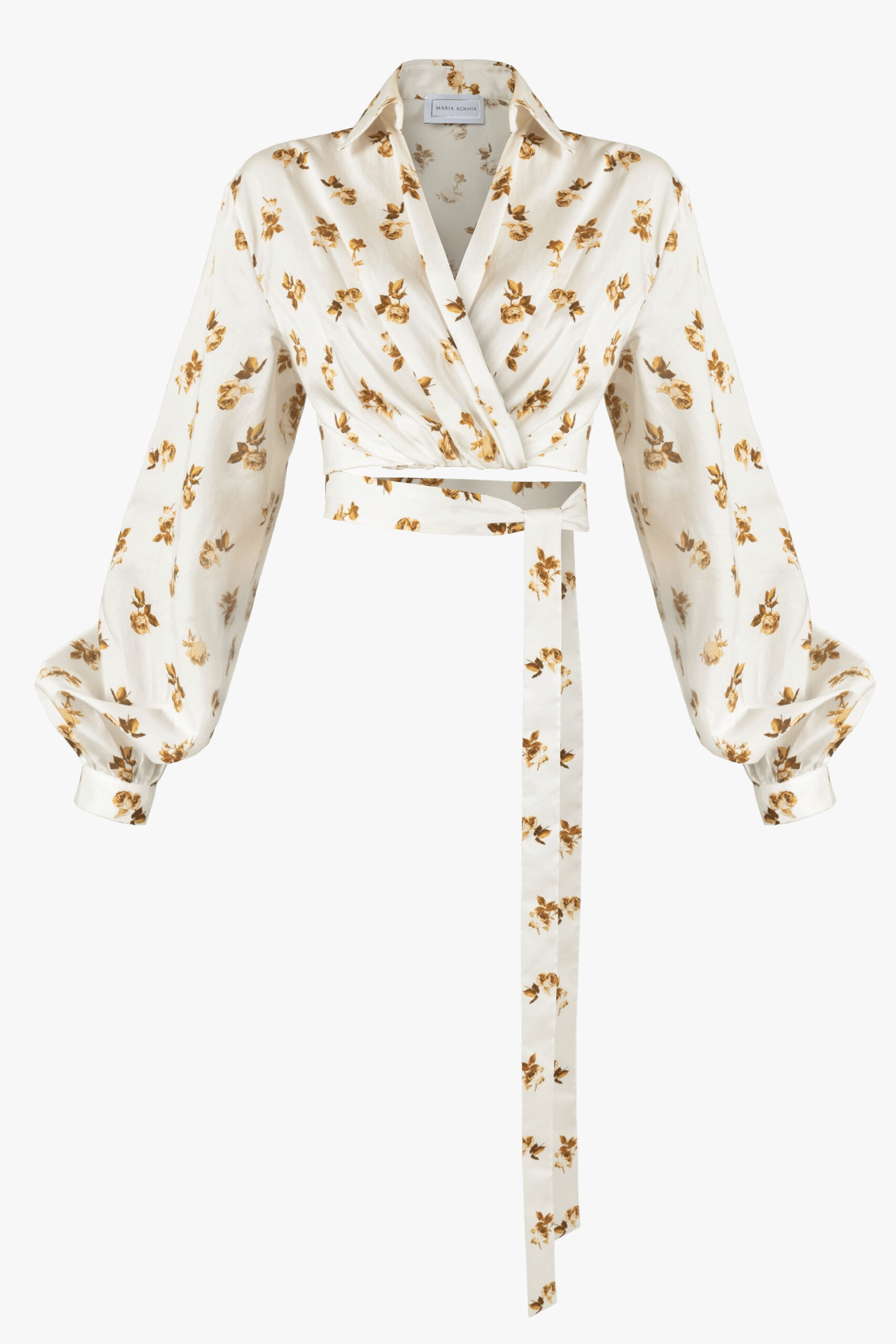 Floral shirt made by Maria Kokhia