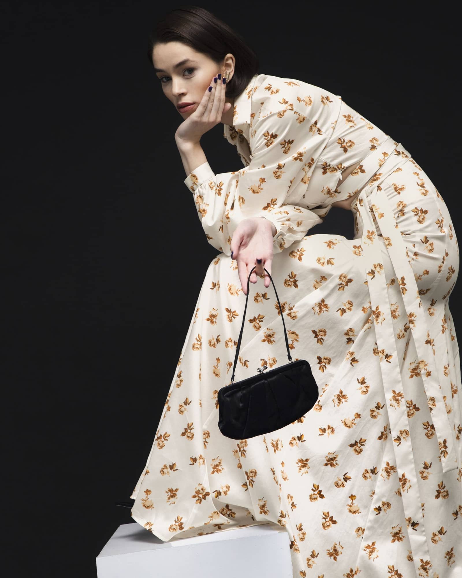 Floral shirt made by Maria Kokhia