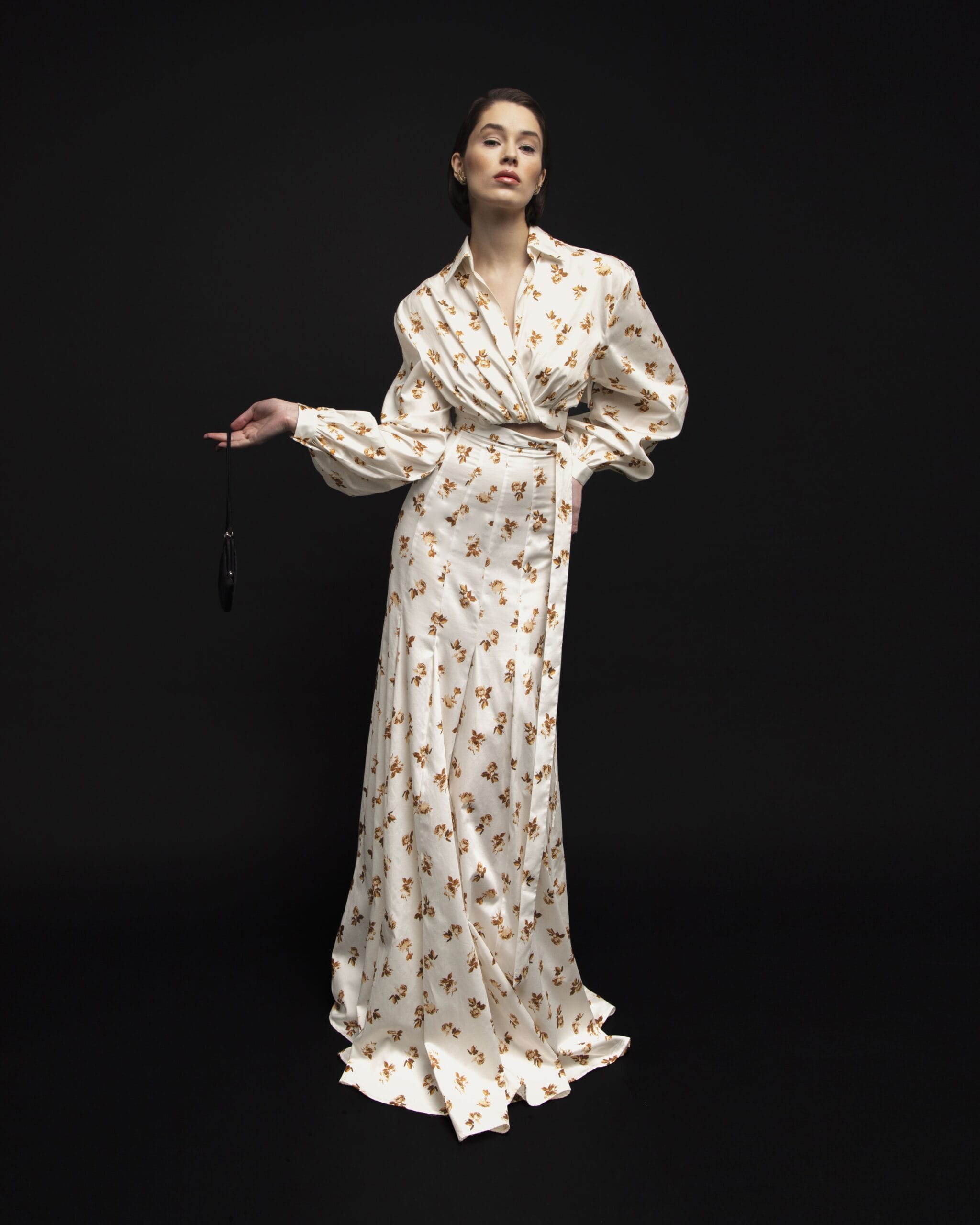 Floral shirt made by Maria Kokhia