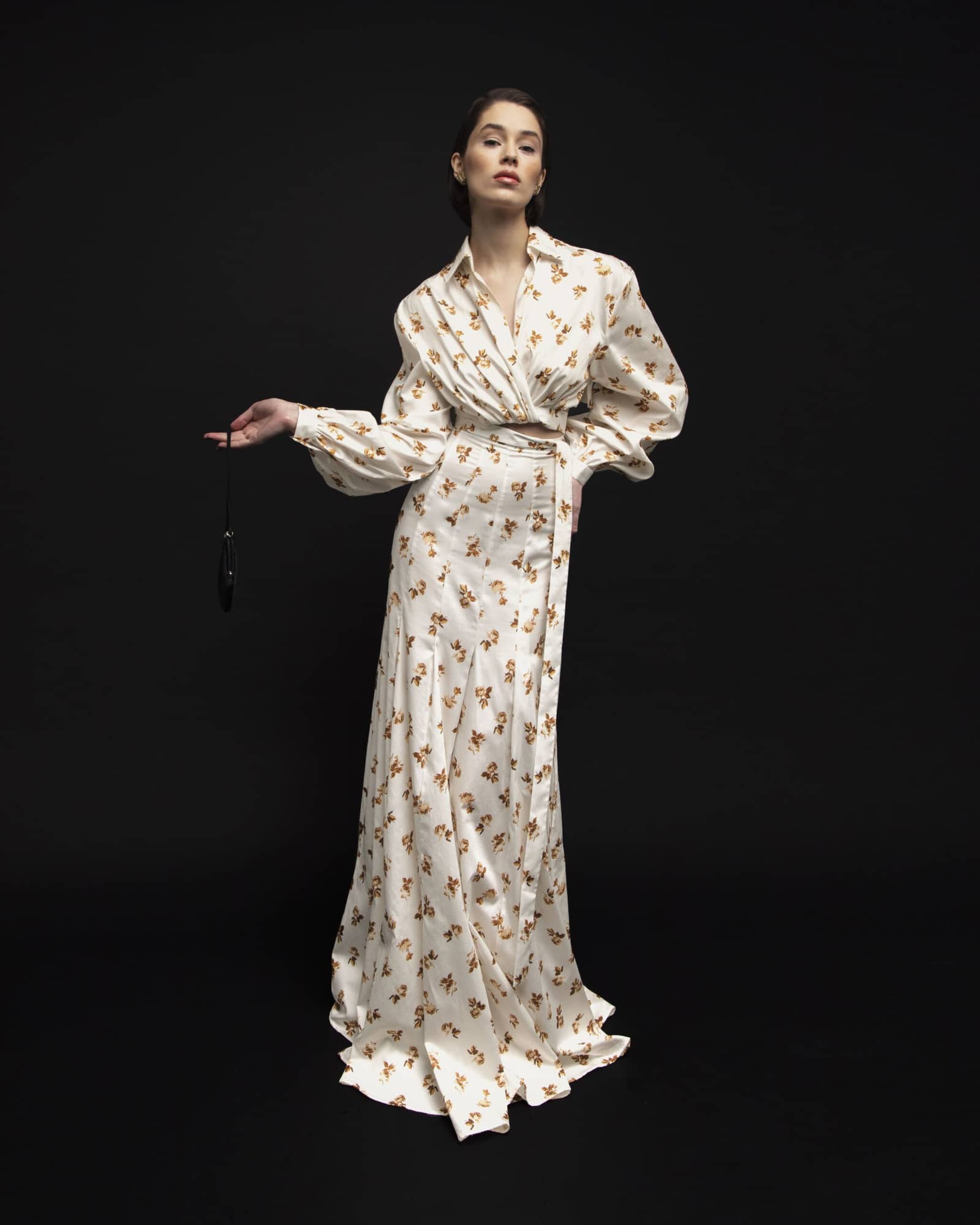 Floral shirt made by Maria Kokhia