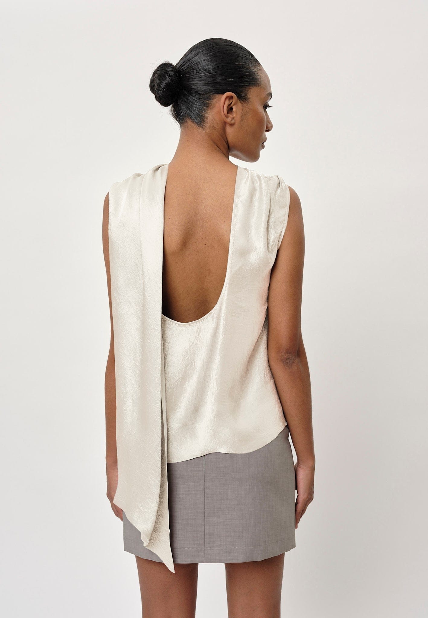 Ava Top - Off White made by HERSKIND