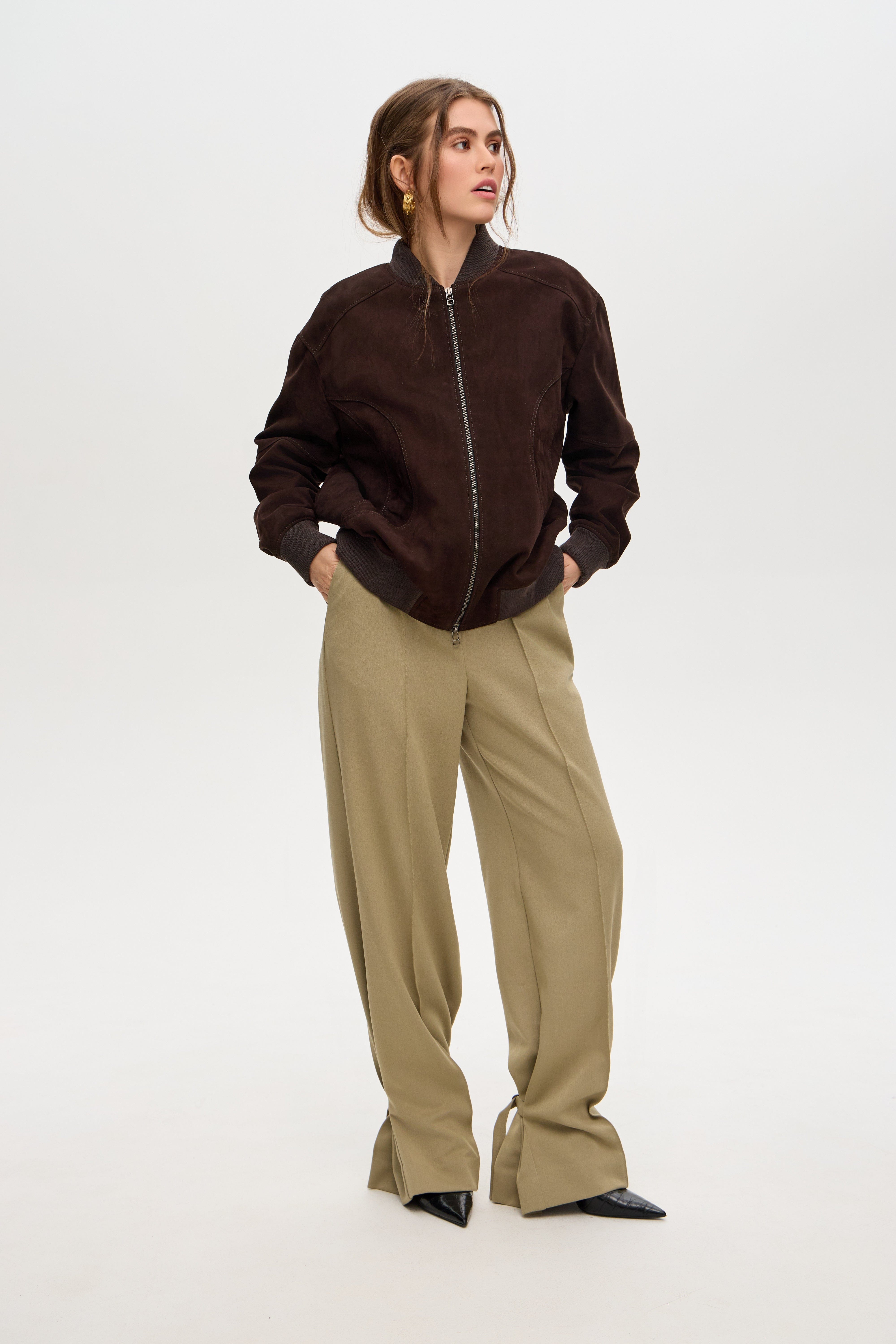 Suede GG Bomber made by Gasanova