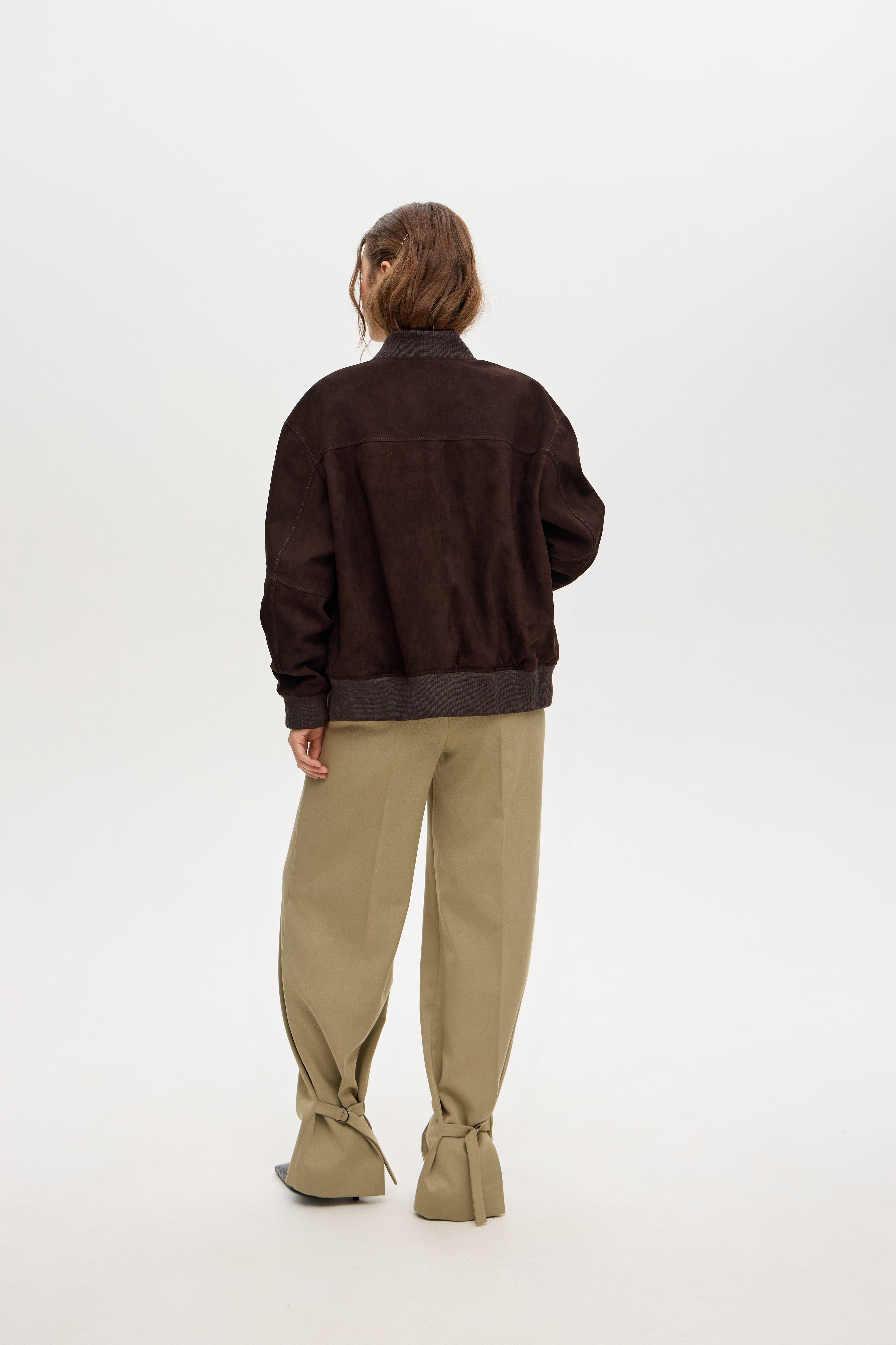 Suede GG Bomber made by Gasanova