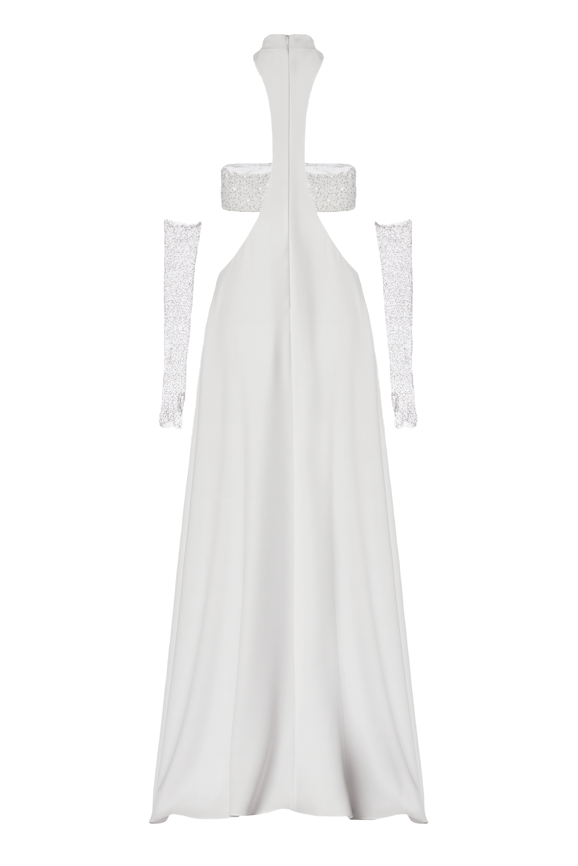 EVANGELINE DRESS in White made by Vestiaire d'un Oiseau Libre