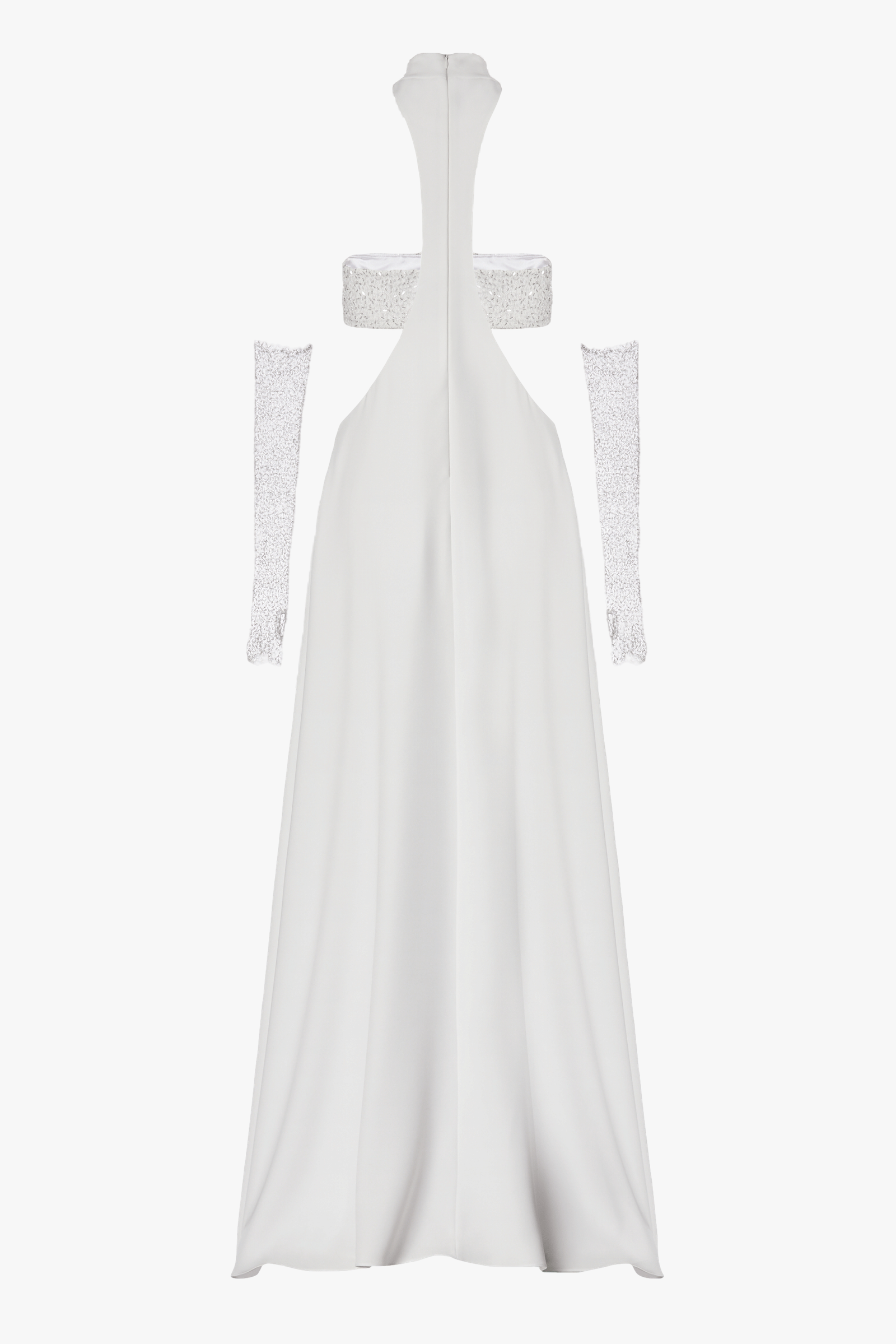 EVANGELINE DRESS in White made by Vestiaire d'un Oiseau Libre