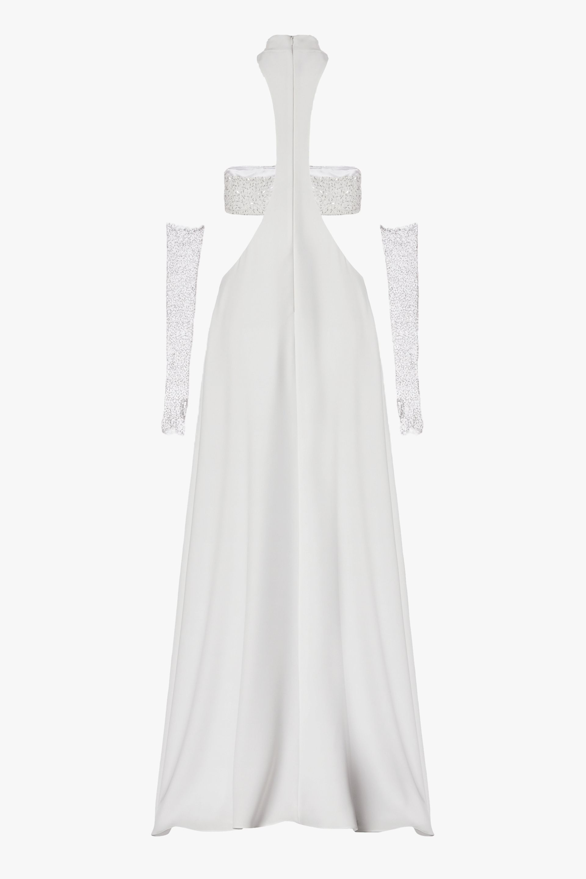 EVANGELINE DRESS in White made by Vestiaire d'un Oiseau Libre