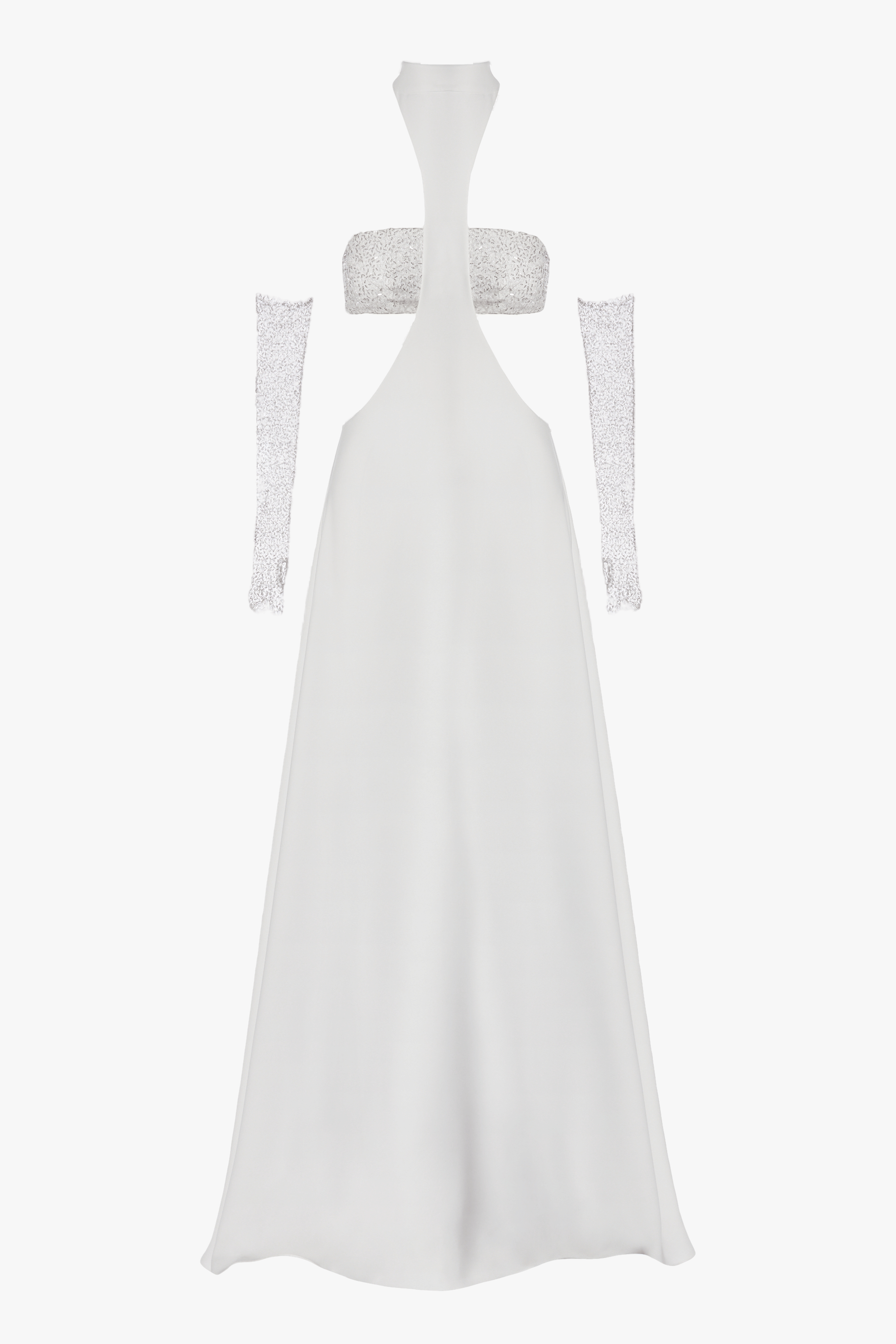 EVANGELINE DRESS in White made by Vestiaire d'un Oiseau Libre