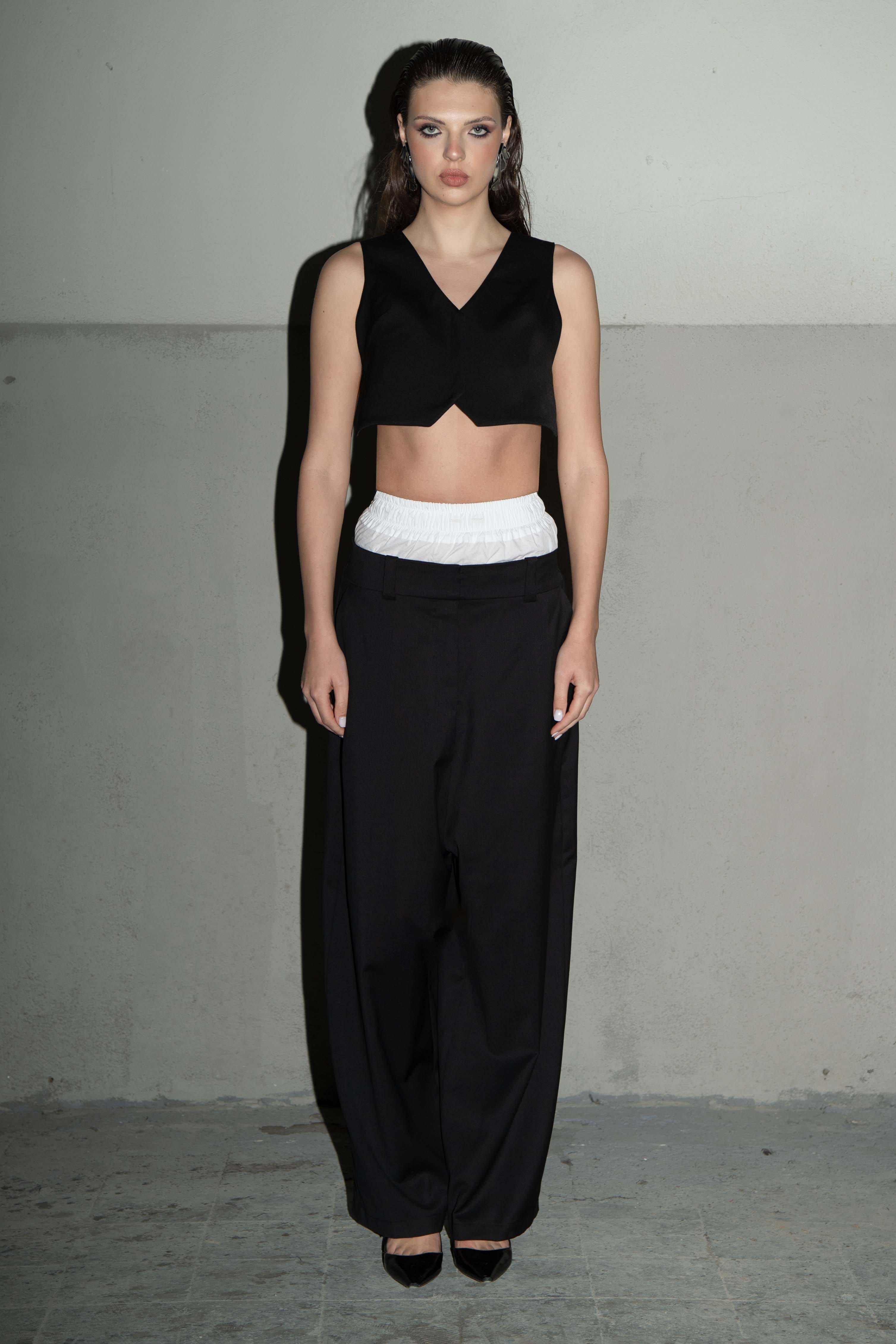 OPEN-BACK VEST made by Vestiaire d'un Oiseau Libre