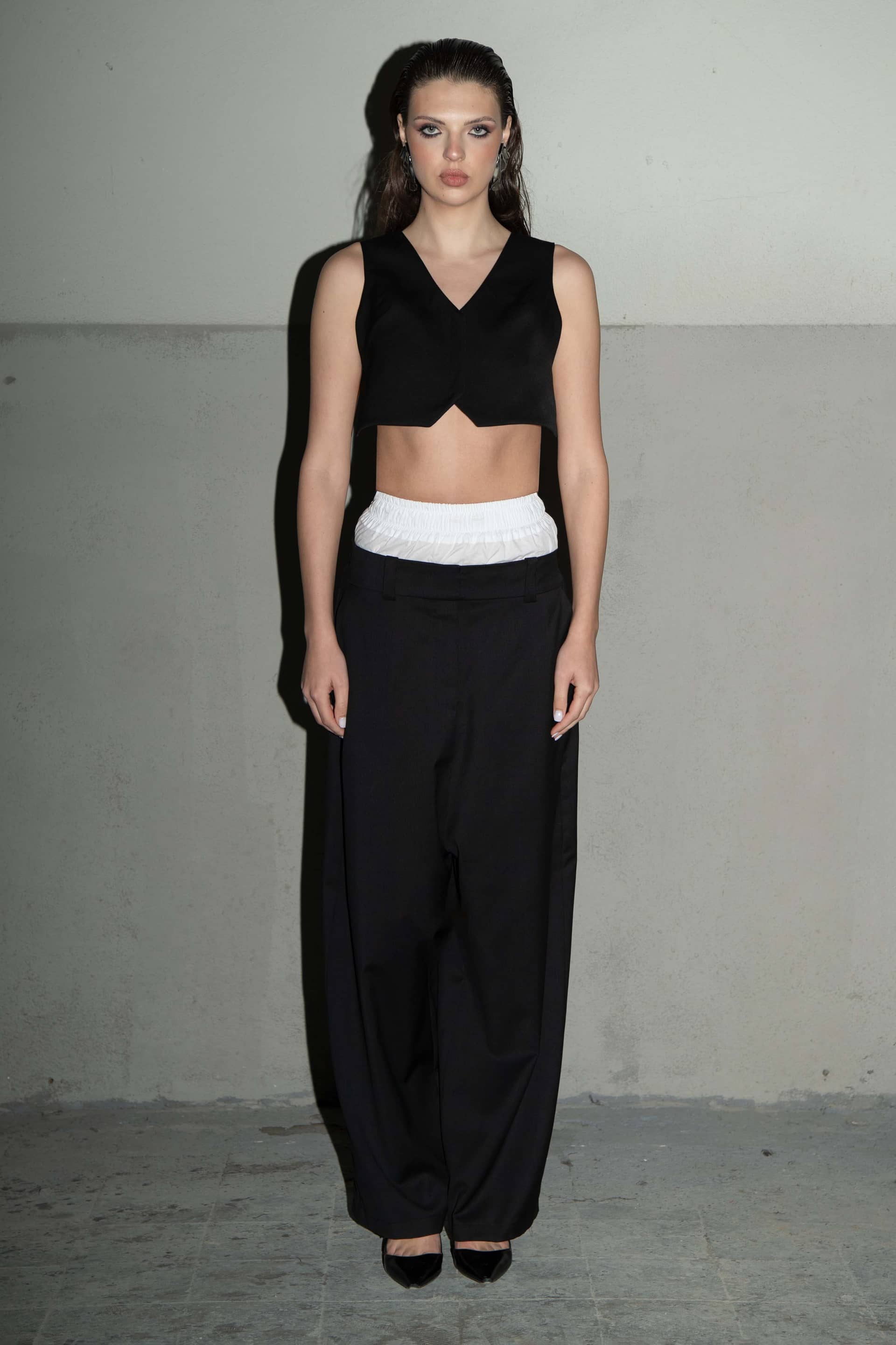 OPEN-BACK VEST made by Vestiaire d'un Oiseau Libre