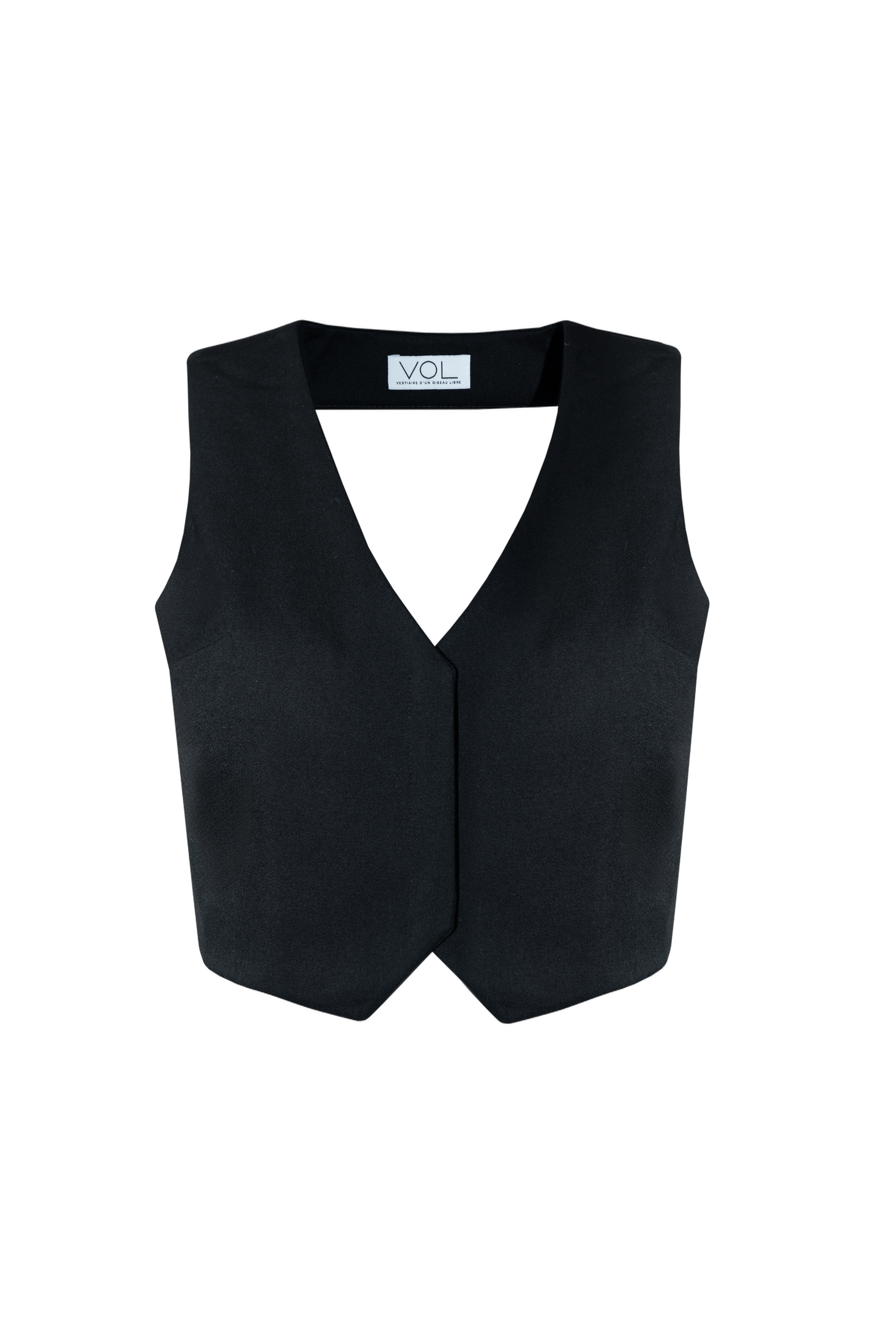 OPEN-BACK VEST made by Vestiaire d'un Oiseau Libre