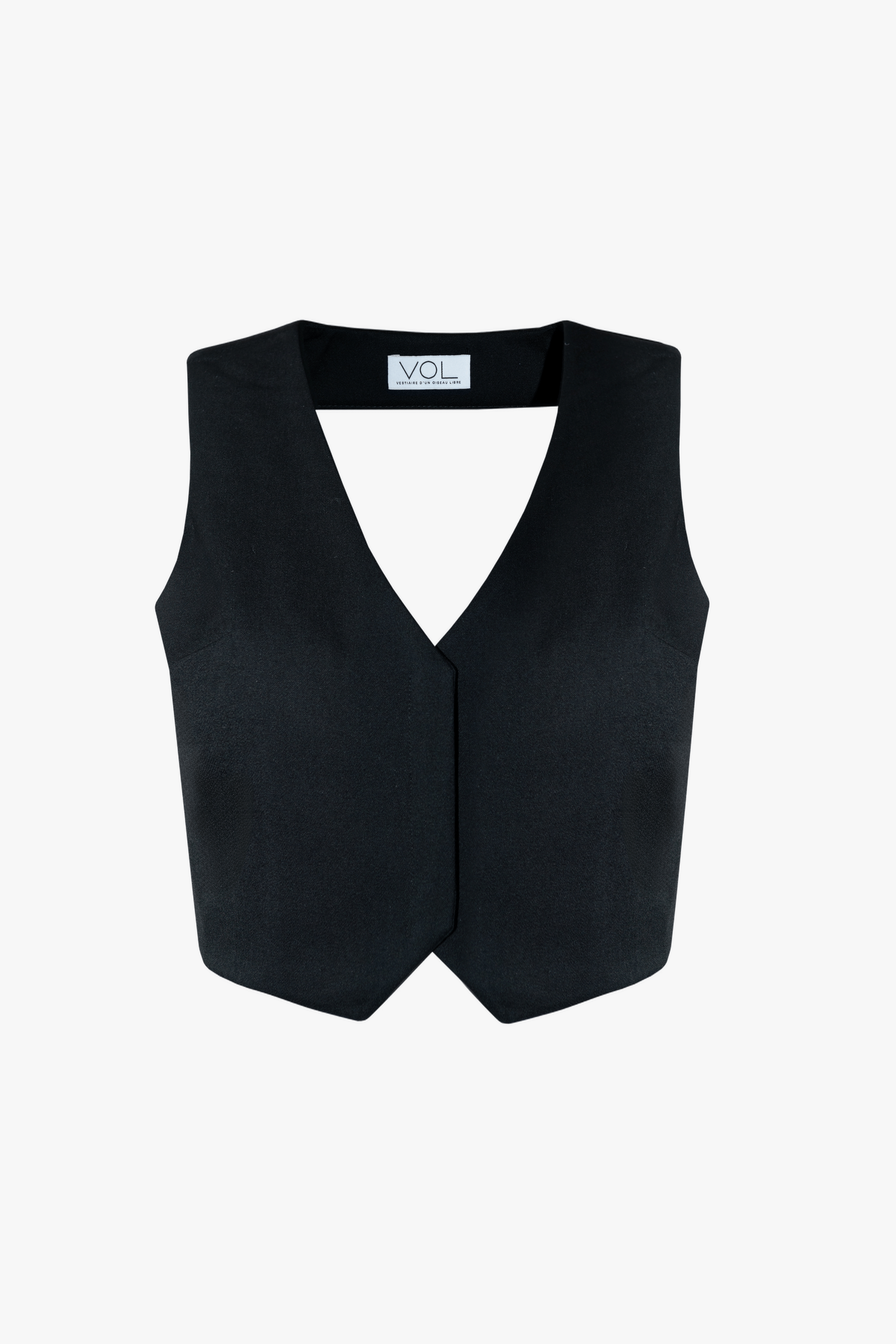 OPEN-BACK VEST made by Vestiaire d'un Oiseau Libre