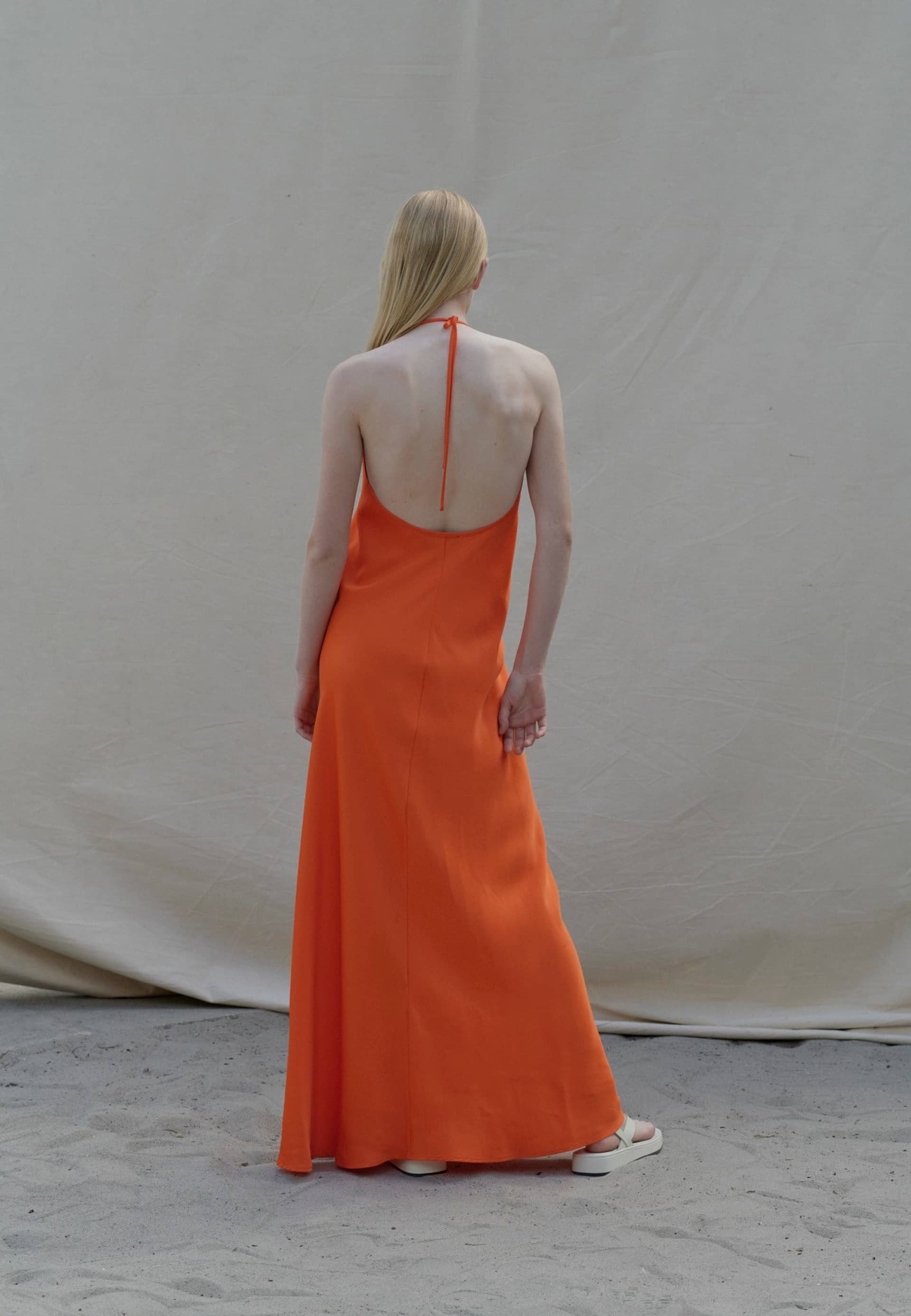 Suzi Dress - Jaffa in Orange made by HERSKIND