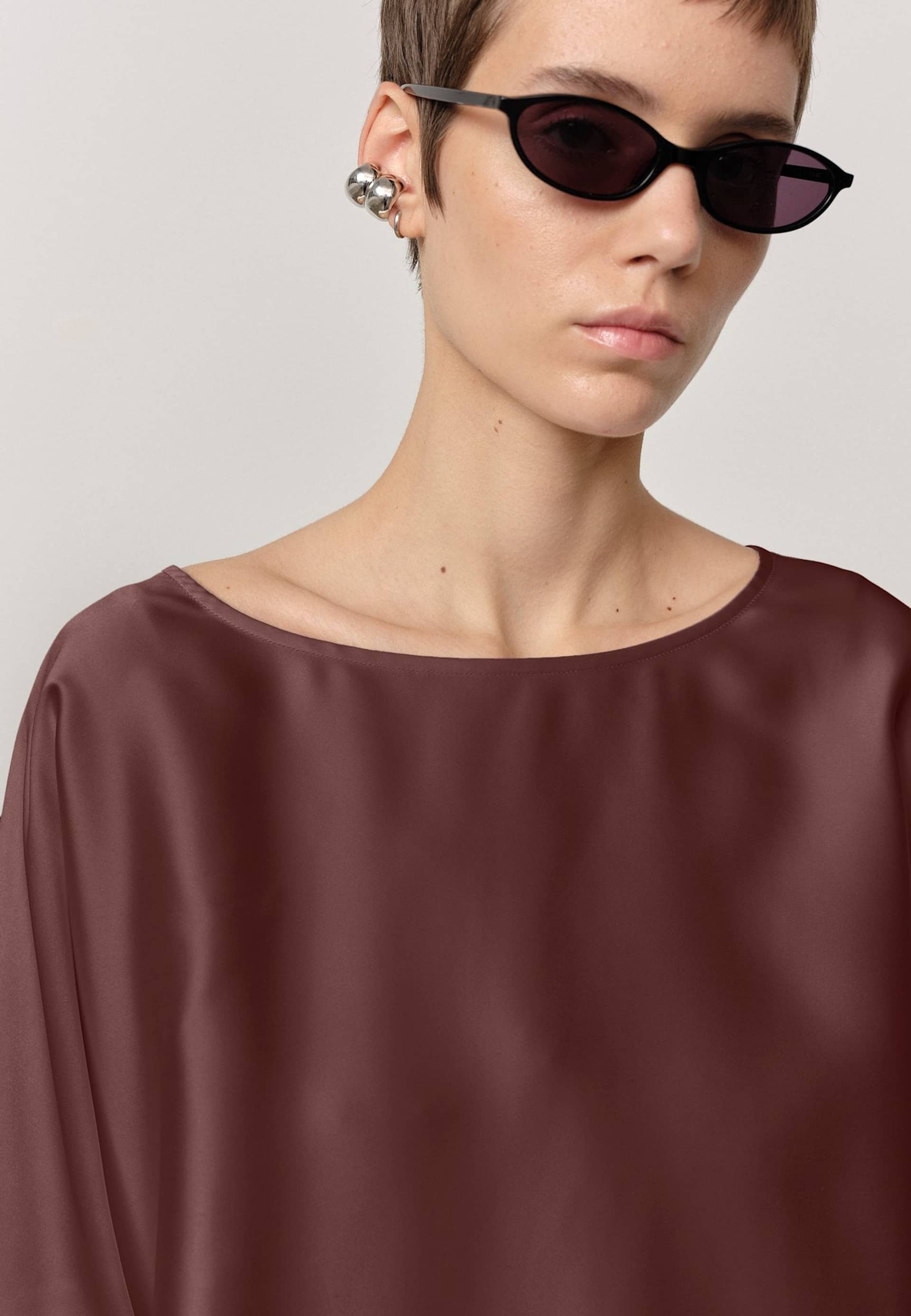 Candy Blouse - Mahogany made by HERSKIND