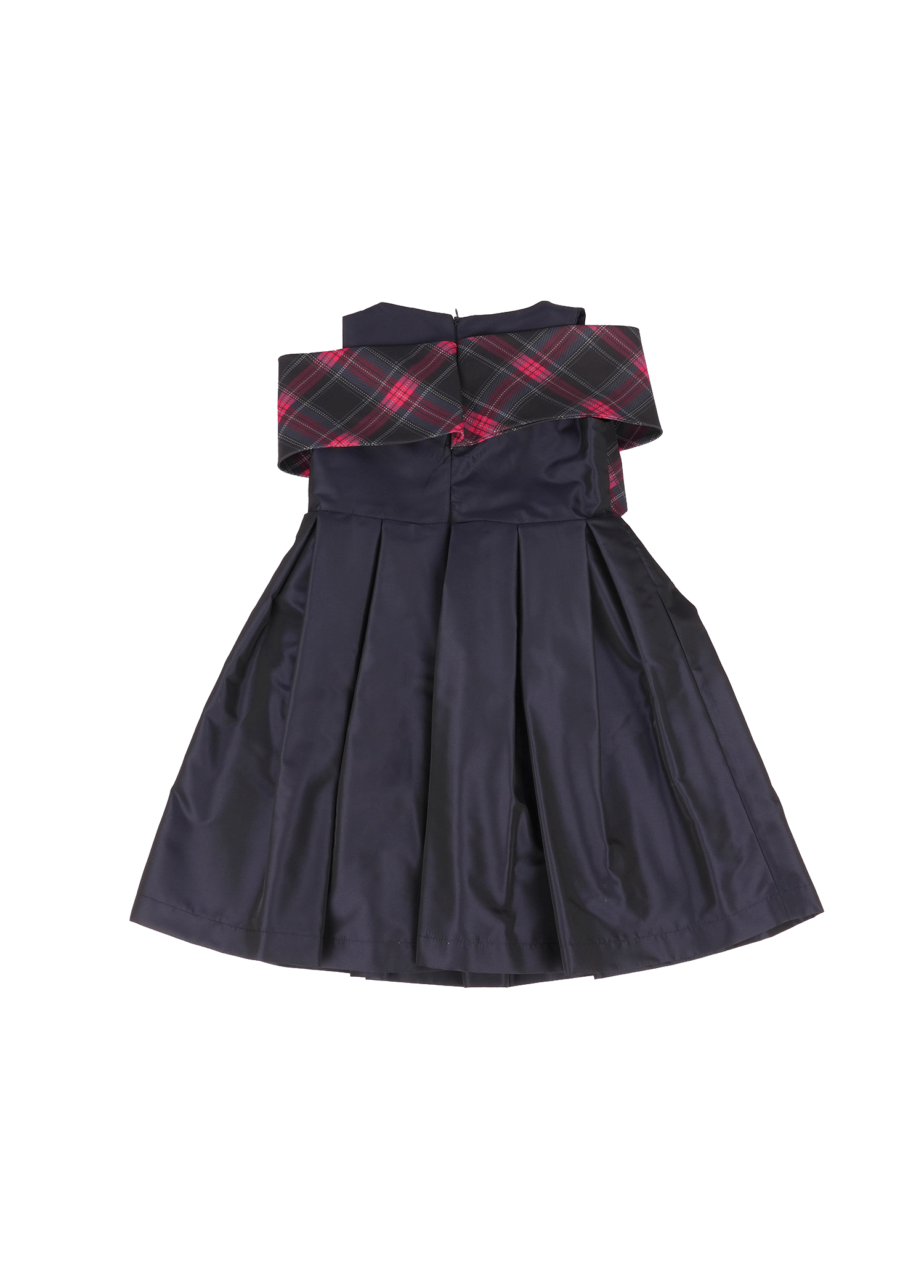 Plaid Bow Dress made by Mama Luma
